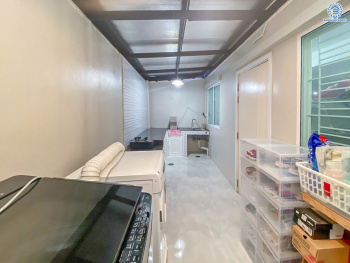 *****ทาวน์เฮ้าส์มือสองนนทบุรี โครงการ พฤกษาไพร์ม สถานีรถไฟฟ้าบางพลู-ราชพฤกษ์ เนื้อที่ 17.80 ตร.ว. ฟังก์ชัน 3 ห้องนอน 2 ห้องน้ำ 1 ที่จอดรถ บนทำเลดีใกล้รถไฟฟ้าสายสีม่วง "สถานีบางพลู" ใกล้จุดขึ้นทางด่วน "ศรีรัช"