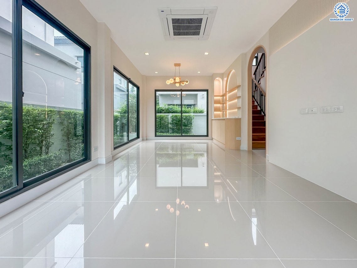 *****บ้านเดี่ยวมือสอง โครงการ บางกอก บูเลอวาร์ด พระราม5 เนื้อที่ 50.30 ตร.ว. ฟังก์ชัน 4 ห้องนอน 4 ห้องน้ำ จอดรถได้ 2 คัน บนทำเลเชื่อมต่อเมือง ใกล้รถไฟฟ้าสายสีม่วง "สถานีแยกติวานนท์" จุดขึ้นทางด่วน "ศรีรัช" และรายล้อมด้วยสิ่งอำนวยความสะดวกครบ