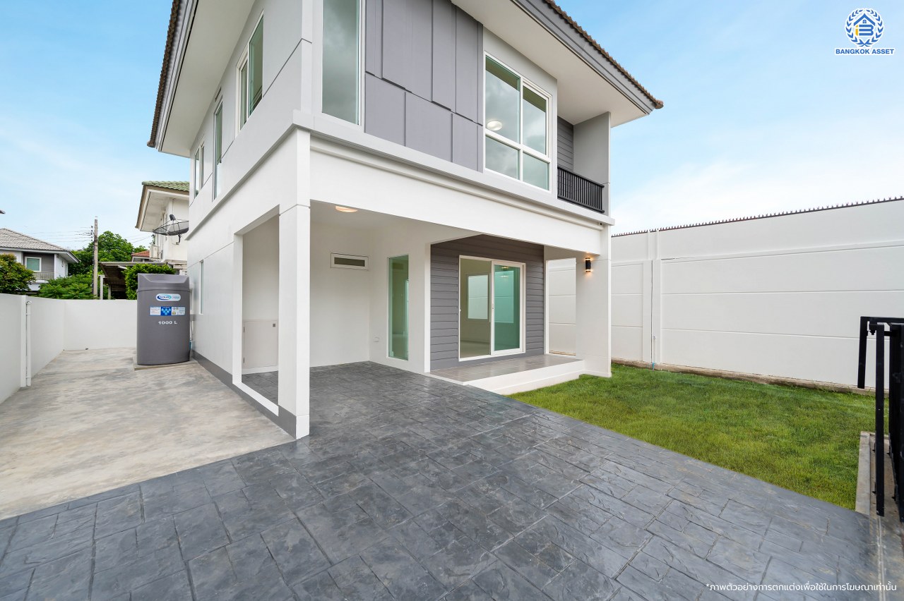 บ้านมือสองตกแต่งใหม่ สังคมคุณภาพแบรนด์ L&H โครงการ อินนิซิโอ ปิ่นเกล้า-ศาลายา หลังริม เนื้อที่ 52.9 ตร.ว. ฟังก์ชัน 3 ห้องนอน 2 ห้องน้ำ บนทำเลศักยภาพ เดินทางสะดวก เชื่อมต่อทั้งปิ่นเกล้า-ศาลายา ใกล้เซ็นทรัลเวสต์เกต รถไฟฟ้าสายสีม่วง "สถานีตลาดบางใหญ่" จุดขึ้นทางด่วน "กาญจนาภิเษก" และมหาวิทยาลัยมหิดล