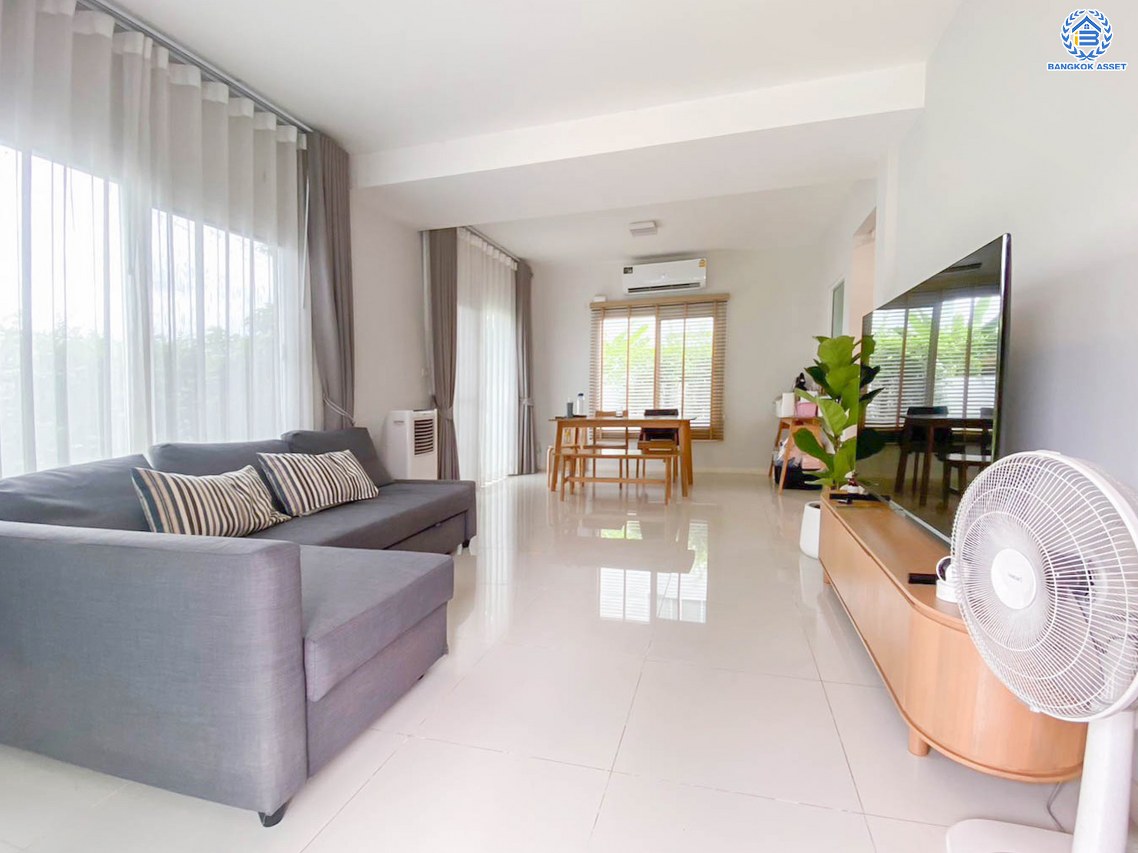 *****บ้านเดี่ยวมือสองนนทบุรี โครงการ ชัยพฤกษ์ เวสต์เกต หลังริม คุณภาพระดับ L&H เนื้อที่กว้าง 78.40 ตร.ว. ฟังก์ชัน 3 ห้องนอน 2 ห้องน้ำ บ้านสวยสภาพใหม่ บนทำเลแห่งการเดินทาง เชื่อมต่อถนนแก้วอินทร์, ถนนกาญจนาภิเษก ใกล้รถไฟฟ้าสายสีม่วง "สถานีตลาดบางใหญ่"