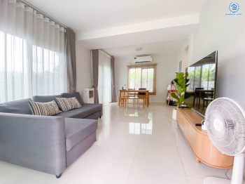 *****บ้านเดี่ยวมือสองนนทบุรี โครงการ ชัยพฤกษ์ เวสต์เกต หลังริม คุณภาพระดับ L&H เนื้อที่กว้าง 78.40 ตร.ว. ฟังก์ชัน 3 ห้องนอน 2 ห้องน้ำ บ้านสวยสภาพใหม่ บนทำเลแห่งการเดินทาง เชื่อมต่อถนนแก้วอินทร์, ถนนกาญจนาภิเษก ใกล้รถไฟฟ้าสายสีม่วง "สถานีตลาดบางใหญ่"