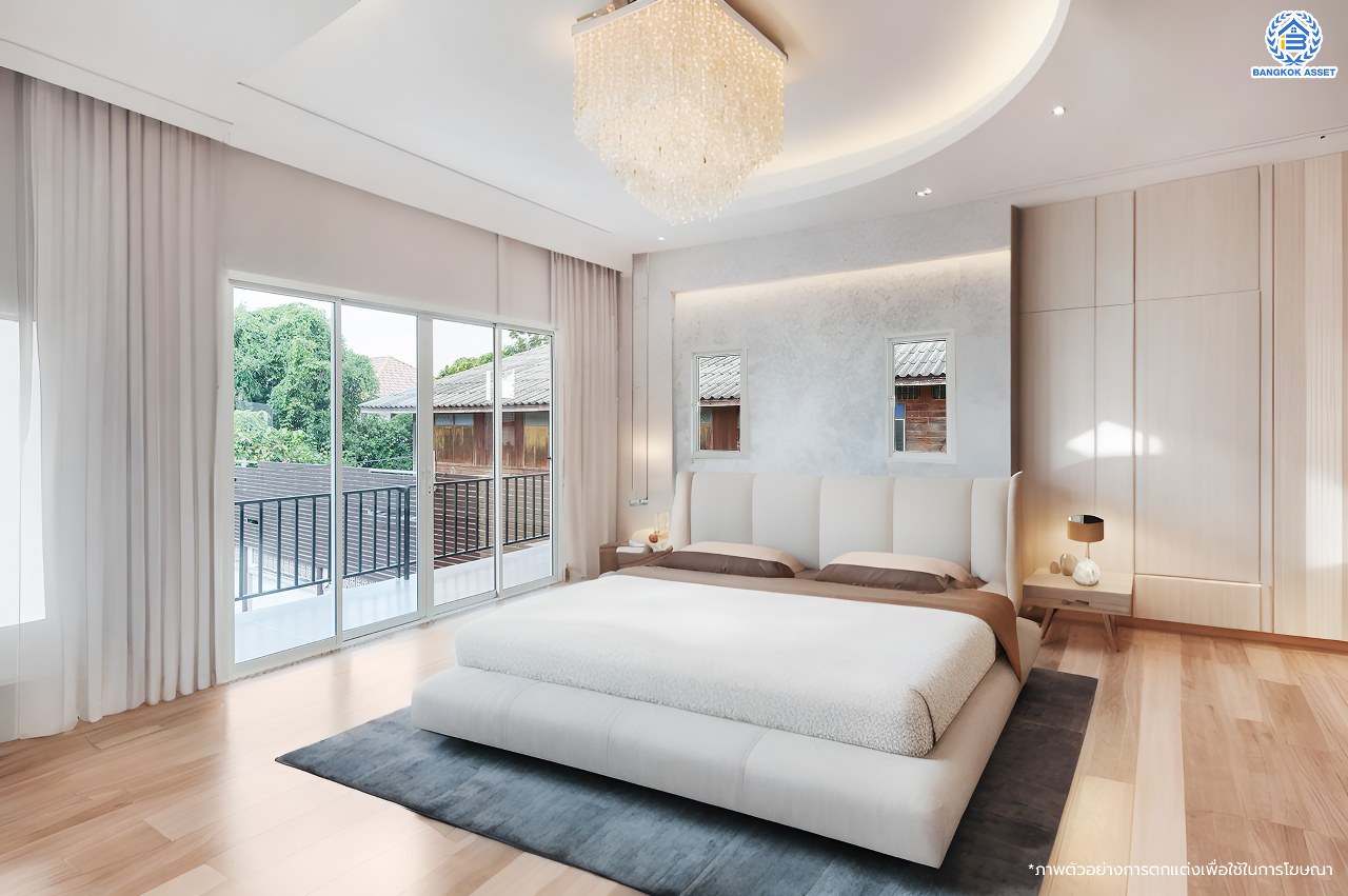 บ้านมือสองตกแต่งใหม่ โครงการ นนทรี5 พระราม5 หลังริม เนื้อที่ 51.60 ตร.ว. พื้นที่ใช้สอยกว้างถึง 253.25 ตร.ม. ฟังก์ชัน 3 ห้องนอน 3 ห้องน้ำ จอดรถได้ 2 คัน บนสุดยอดทำเล! ใกล้รถไฟฟ้า "สถานีแยกติวานนท์" และทางด่วน"ศรีรัช" ขับรถเพียง 5 นาที ก็ถึงวงเวียนพระราม5 ที่เชื่อมต่ออีกหลายหลายเส้นทางได้อย่างรวดเร็ว