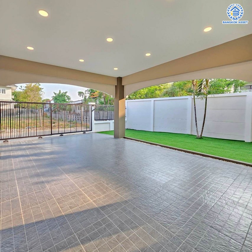 *****บ้านมือสองนนทบุรี โครงการ สายัณห์1 ประชาชื่น หลังริม เนื้อที่ 64.70 ตร.ว. พื้นที่ใช้สอย 96 ตร.ม. ฟังก์ชัน 4 ห้องนอน 5 ห้องน้ำ 4 ที่จอดรถ บ้านพร้อมอยู่ ทำเลดีเดินทางสะดวก เชื่อมต่อถนนติวานนท์, ถนนงามวงศ์วาน, ถนน ประชาชื่น ใกล้รถไฟฟ้าสายสีชมพู "สถานีสามัคคี" และใกล้ห้างสรรพสินค้า "เซ็นทรัลแจ้งวัฒนะ"