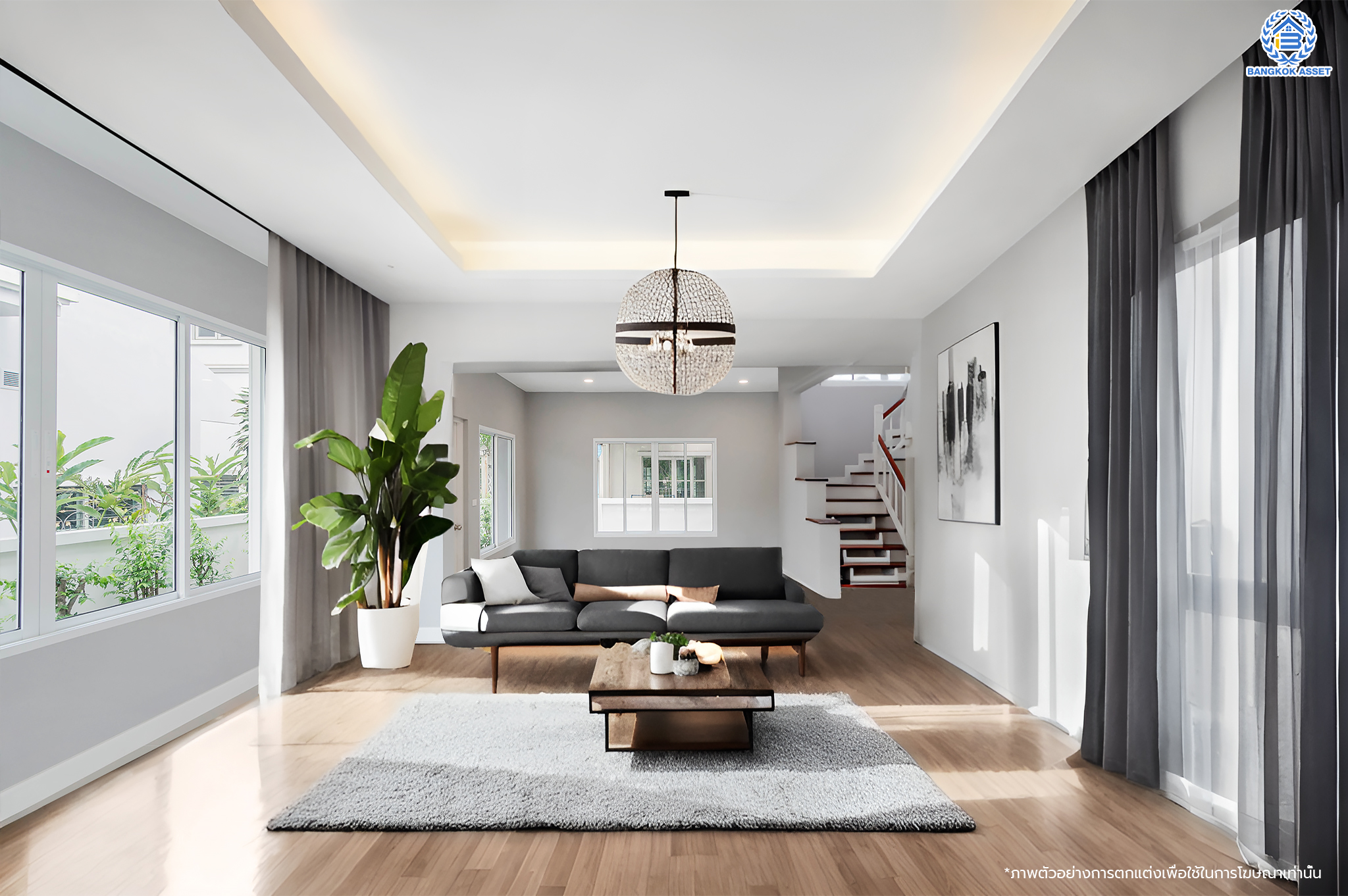 บ้านมือสองตกแต่งใหม่ โครงการ มัณฑนา วัชรพล-รามอินทรา1 เนื้อที่ 105.1 ตร.ว. พื้นที่ใช้สอย 333.84 ตร.ม. ฟังก์ชัน 3 ห้องนอน 3 ห้องน้ำ 1 ห้องแม่บ้าน จอดรถได้ 4 คัน บนทำเลใจกลางเมือง เชื่อมต่อทั้งถนนเกษตร-นวมินทร์, ถนนลาดพร้าว, ถนนรัชโยธินฯ ใกล้ทางด่วนรามอินทรา และรถไฟฟ้าสายสีน้ำตาล "สถานีโรงเรียนสตรีวิทยา2