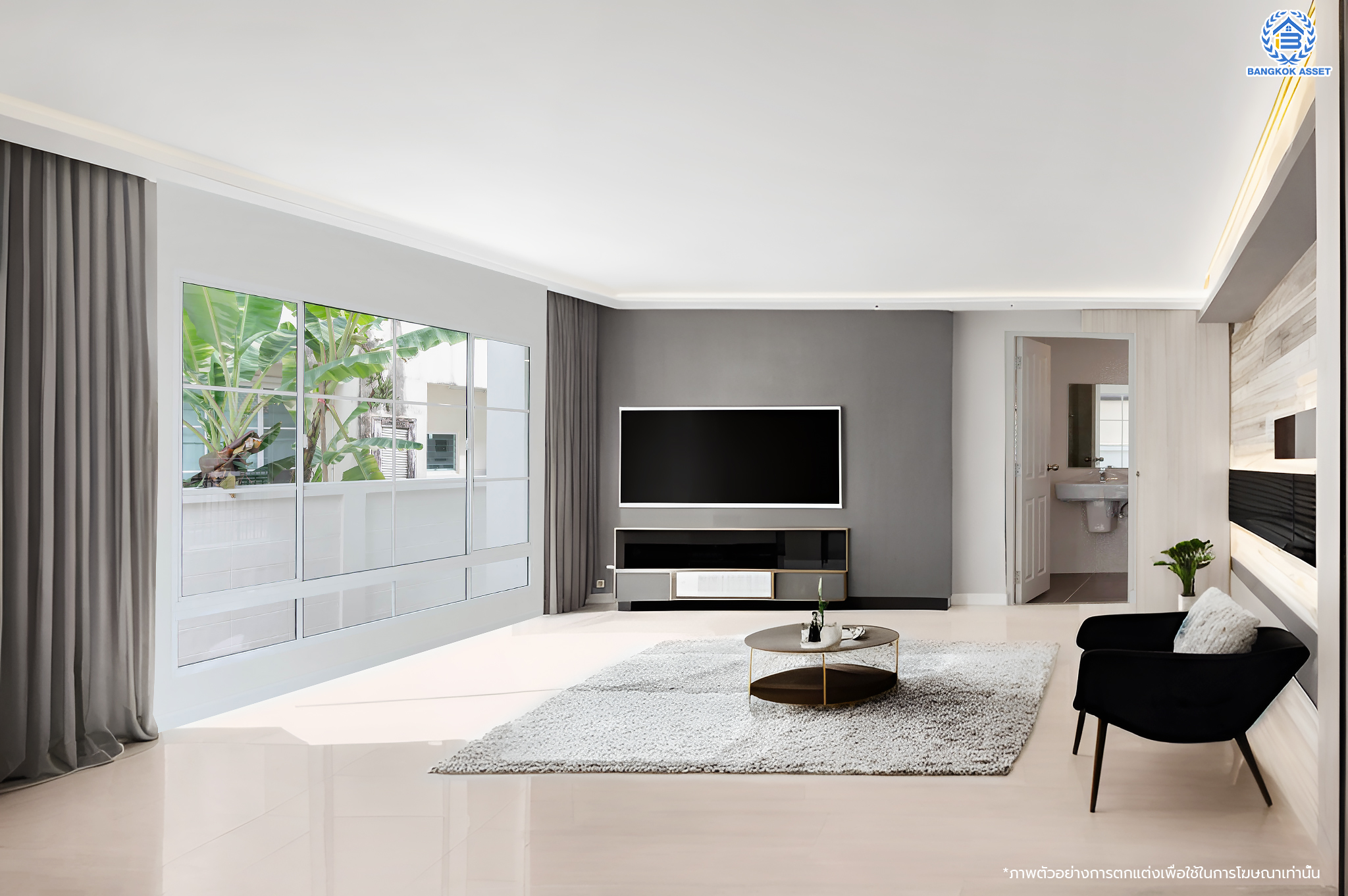 บ้านมือสองตกแต่งใหม่ แบรนด์ L&H โครงการ ชัยพฤกษ์ บางบัวทอง บ้านหลังใหญ่กว่า 71.3 ตร.ว. พื้นที่ใช้สอย 223.02 ตร.ม. ฟังก์ชัน 4 ห้องนอน 3 ห้องน้ำ จอดรถได้ 2 คัน มาพร้อม Facilities ภายในโครงการครบครัน บนทำเลเดินทางสะดวก ติดถนนบางกรวย-ไทรน้อย ใกล้เซ็นทรัลเวสต์เกต และรถไฟฟ้าสายสีม่วง "สถานีบางพลู"...