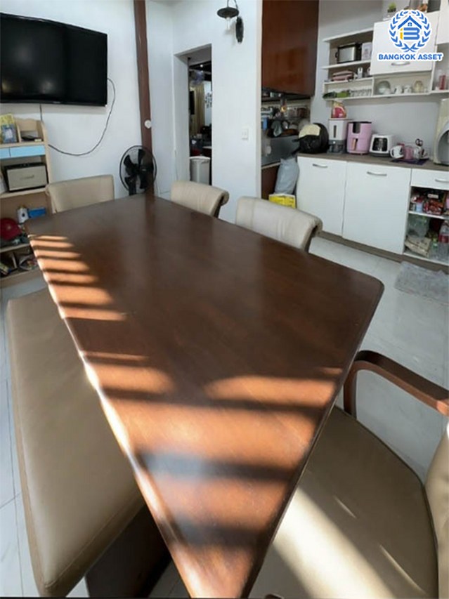 *****บ้านเดี่ยวมือสอง โครงการ อารียา สวนา เนื้อที่ 71 ตร.ว. ฟังก์ชัน 3 ห้องนอน 3 ห้องน้ำ 2 ที่จอดรถ บ้านทำเลเมือง ใกล้เดอะคริสตัล เอกมัย-รามอินทรา โครงการติดถนนใหญ่ ถนนเกษตร-นวมินทร์ ใกล้รถไฟฟ้าสายสีชมพู "สถานีมัยลาภ"  และใกล้จุดขึ้นทางด่วน "รามอินทรา-อาจณรงค์"