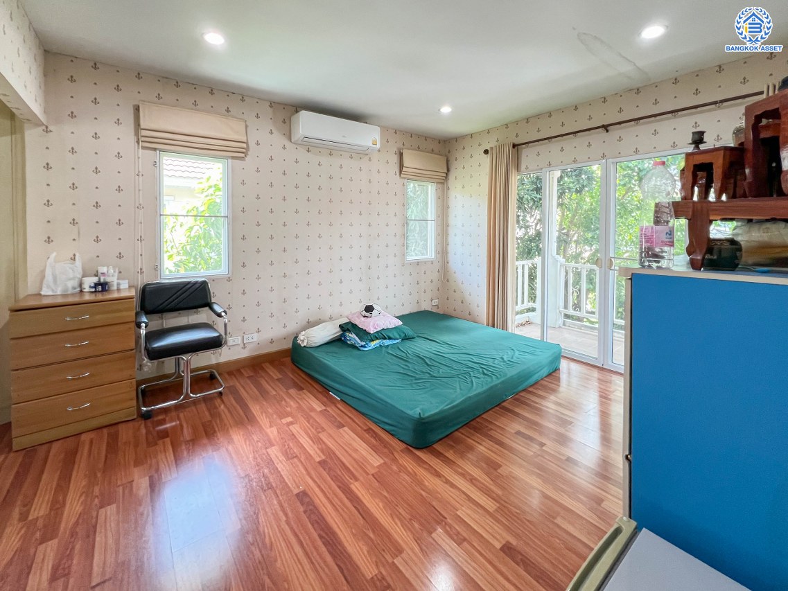 *****บ้านเดี่ยวมือสอง นนทบุรี โครงการ เพอร์เฟคพาร์ค พระราม5-บางใหญ่ เนื้อที่กว้าง 50.1 ตร.ว. พื้นที่ใช้สอย 140 ตร.ม. ฟังก์ชัน 3 ห้องนอน 3 ห้องน้ำ 2 ที่จอดรถ บ้านสภาพสวย พร้อมเข้าอยู่ บนทำเลเชื่อมต่อ ถนนกาญจนาภิเษก ใกล้รถไฟฟ้าสายสีม่วง "สถานีตลาดบางใหญ่" เพียง 15 นาที และยังใกล้ทางด่วน "ศรีรัช"