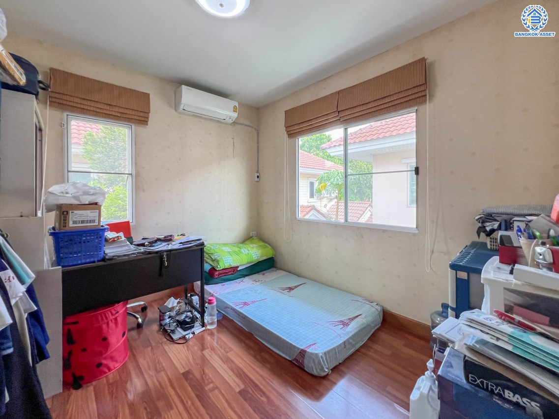 *****บ้านเดี่ยวมือสอง นนทบุรี โครงการ เพอร์เฟคพาร์ค พระราม5-บางใหญ่ เนื้อที่กว้าง 50.1 ตร.ว. พื้นที่ใช้สอย 140 ตร.ม. ฟังก์ชัน 3 ห้องนอน 3 ห้องน้ำ 2 ที่จอดรถ บ้านสภาพสวย พร้อมเข้าอยู่ บนทำเลเชื่อมต่อ ถนนกาญจนาภิเษก ใกล้รถไฟฟ้าสายสีม่วง "สถานีตลาดบางใหญ่" เพียง 15 นาที และยังใกล้ทางด่วน "ศรีรัช"