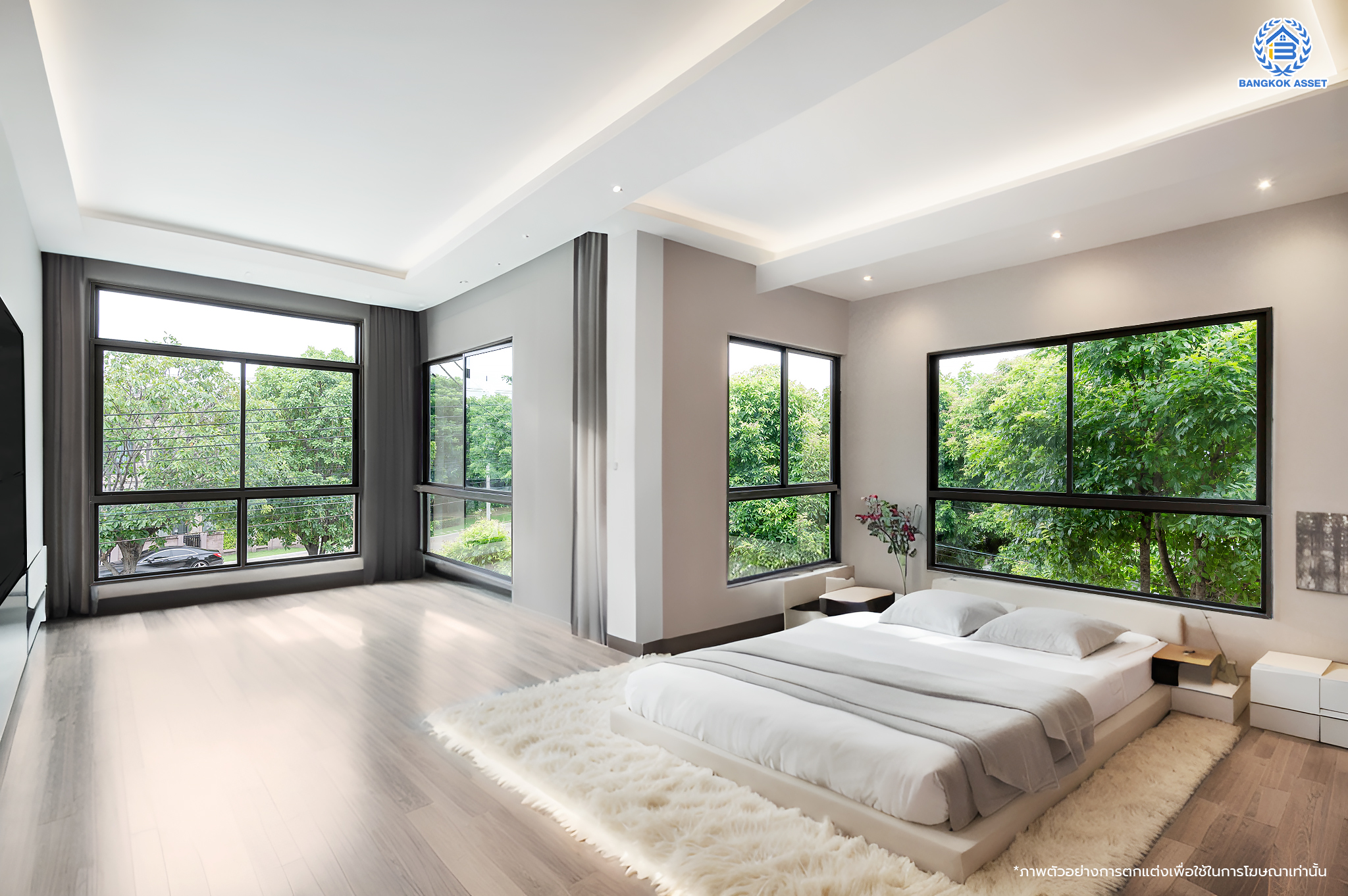 บ้านมือสองตกแต่งใหม่ โครงการ ลัดดารมย์ ติวานนท์ บนสังคมคุณภาพจากแบรนด์ Q.House หลังใหญ่กว่า 65.70 ตร.ว. พื้นที่ใช้สอย 299.89 ตร.ม. โดดเด่นด้วยการดีไซน์และฟังก์ชัน 4 ห้องนอน 5 ห้องน้ำ 1 ห้องแม่บ้าน จอดรถได้ 3 คัน Facility ภายในโครงการครบครัน บนที่สุดแห่งทำเลศักยภาพ หน้าโครงการติดถนนติวานนท์ ใกล้ทางด่วน "ศรีสมาน" เชื่อมต่อทุกการเดินทาง