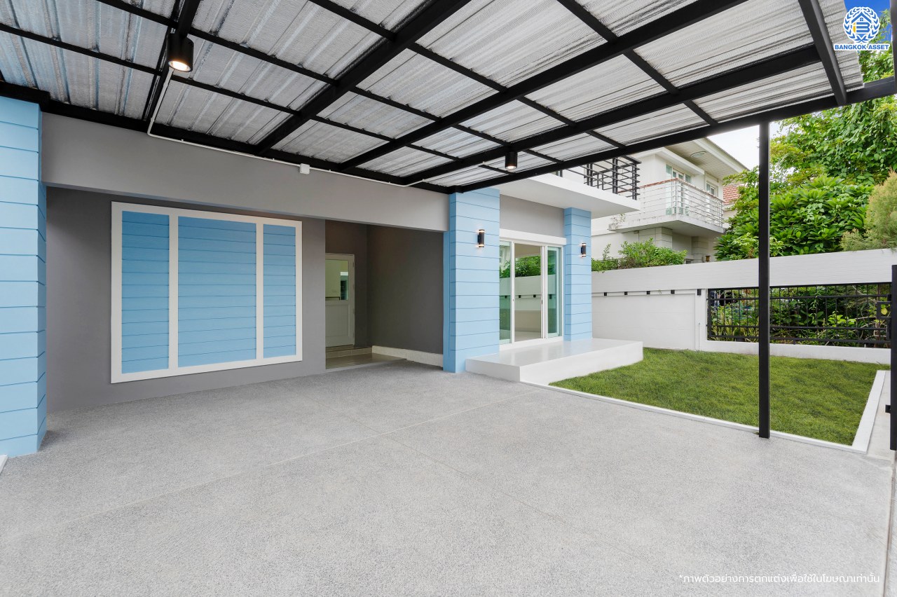 บ้านมือสองตกแต่งใหม่ โครงการ เพอร์เฟคเพลส รัตนาธิเบศร์ บ้านเดี่ยว จากแบรนด์ Property Perfect เนื้อที่ 50 ตร.ว. ฟังก์ชัน 3 ห้องนอน 2 ห้องน้ำ 1 ห้องอเนกประสงค์ จอดรถได้ 2 คัน บนที่สุดแห่งทำเลโซนเมือง เชื่อมต่อถนนรัตนาธิเบศร์ ใกล้เซ็นทรัลรัตนาธิเบศร์ จุดขึ้นทางด่วน "งามวงศ์วาน" และรถไฟฟ้า"สถานีไทรม้า"