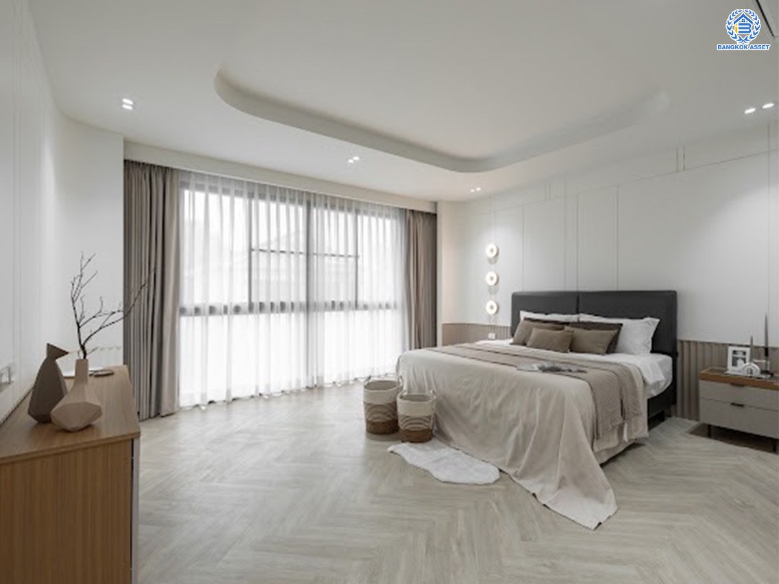 *****บ้านเดี่ยวมือสอง โครงการ นันทวัน สาทร-ราชพฤกษ์ หลังมุม เนื้อที่ 102.8 ตร.ว. พื้นที่ใช้สอย 248 ตร.ม.ฟังก์ชัน 4 ห้องนอน 3 ห้องน้ำ 2 ที่จอดรถ บ้านสวย สภาพดี บนทำเลเชื่อมต่อหลายเส้นทาง ใกล้รถไฟฟ้าสายสีน้ำเงิน "สถานีบางหว้า" แถมฟรี เครื่องปรับอากาศ 4 เครื่อง, เฟอร์นิเจอร์บิ้วอิน, ระบบไฟรองรับ EV Charger, Digital Door Lock