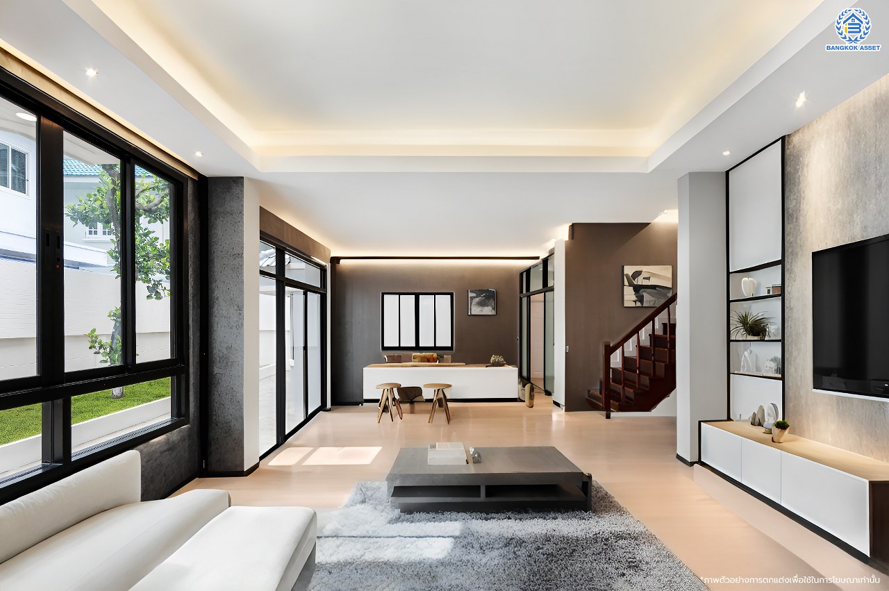 บ้านมือสองตกแต่งใหม่ โครงการ มณีรินทร์ รัตนาธิเบศร์ แบรนด์ Property Perfect เนื้อที่ 60.10 ตร.ว. พื้นที่ใช้สอย 268.23 ตร.ม. ฟังก์ชัน 3 ห้องนอน 3 ห้องน้ำ จอดรถได้ 2 คัน บนทำเลศักยภาพ เชื่อมต่อทั้ง ถนนรัตนาธิเบศร์ และถนนราชพฤกษ์ ใกล้เซ็นทรัลรัตนาธิเบศร์ และ เซ็นทรัลเวสต์เกต ใกล้ทางด่วน "งามวงศ์วาน" และรถไฟฟ้า "สถานีบางรักน้อยท่าอิฐ"...