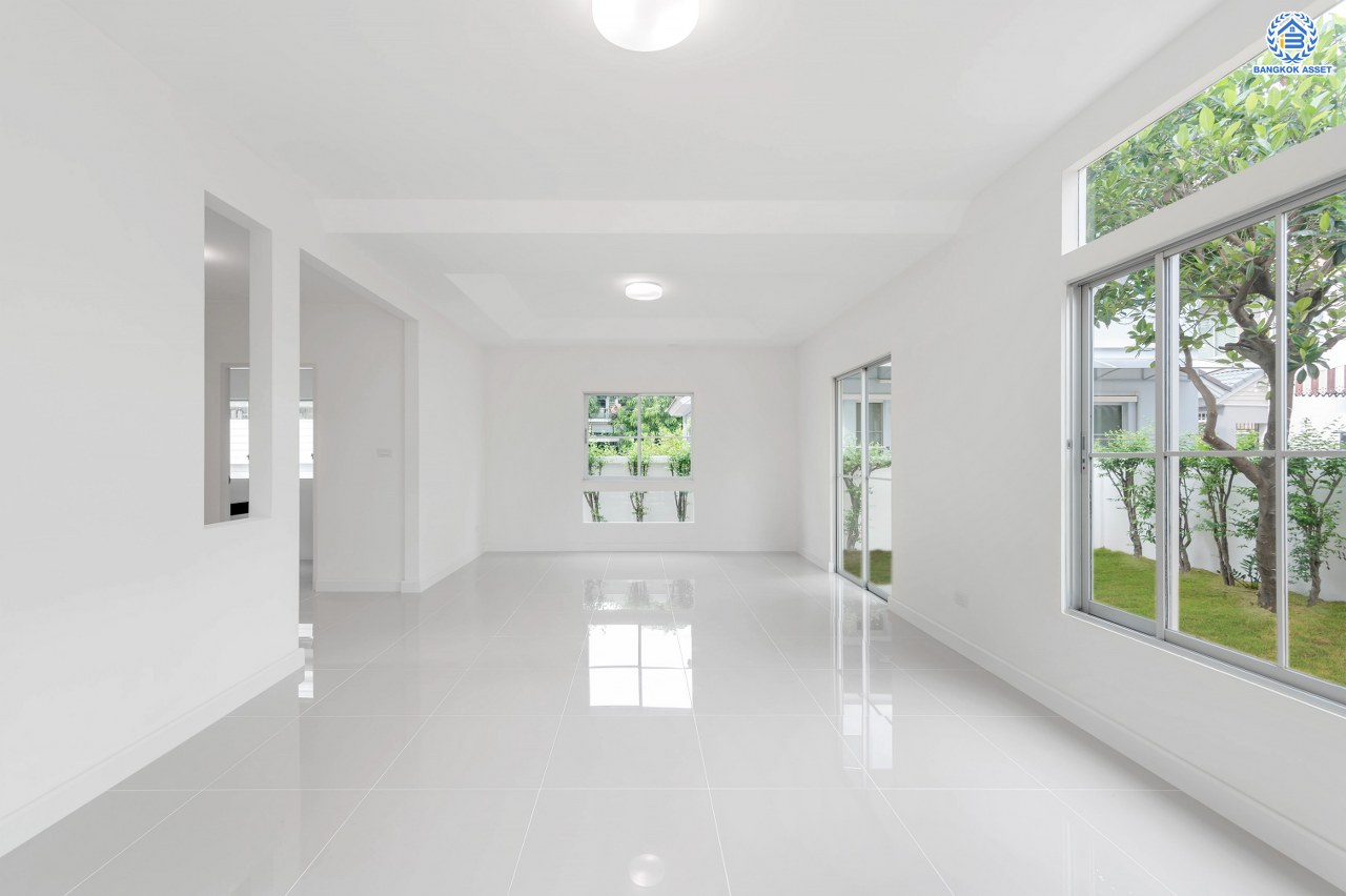 บ้านมือสองตกแต่งใหม่ โครงการ ชัยพฤกษ์ บางใหญ่ บ้านเดี่ยวแบรนด์คุณภาพ L&H สภาพแวดล้อมดี พร้อม Facilities ครบครัน บนเนื้อที่ 61.00 ตร.ว. พื้นที่ใช้สอย 177.47 ตร.ม. ฟังก์ชัน 3 ห้องนอน 3 ห้องน้ำ จอดรถได้ 2 คัน บนทำเลเดินทางสะดวก ใกล้รถไฟฟ้าสายสีม่วง "สถานีคลองบางไผ่" และเพียง 5 นาทีถึงเซ็นทรัล เวสต์เกต...