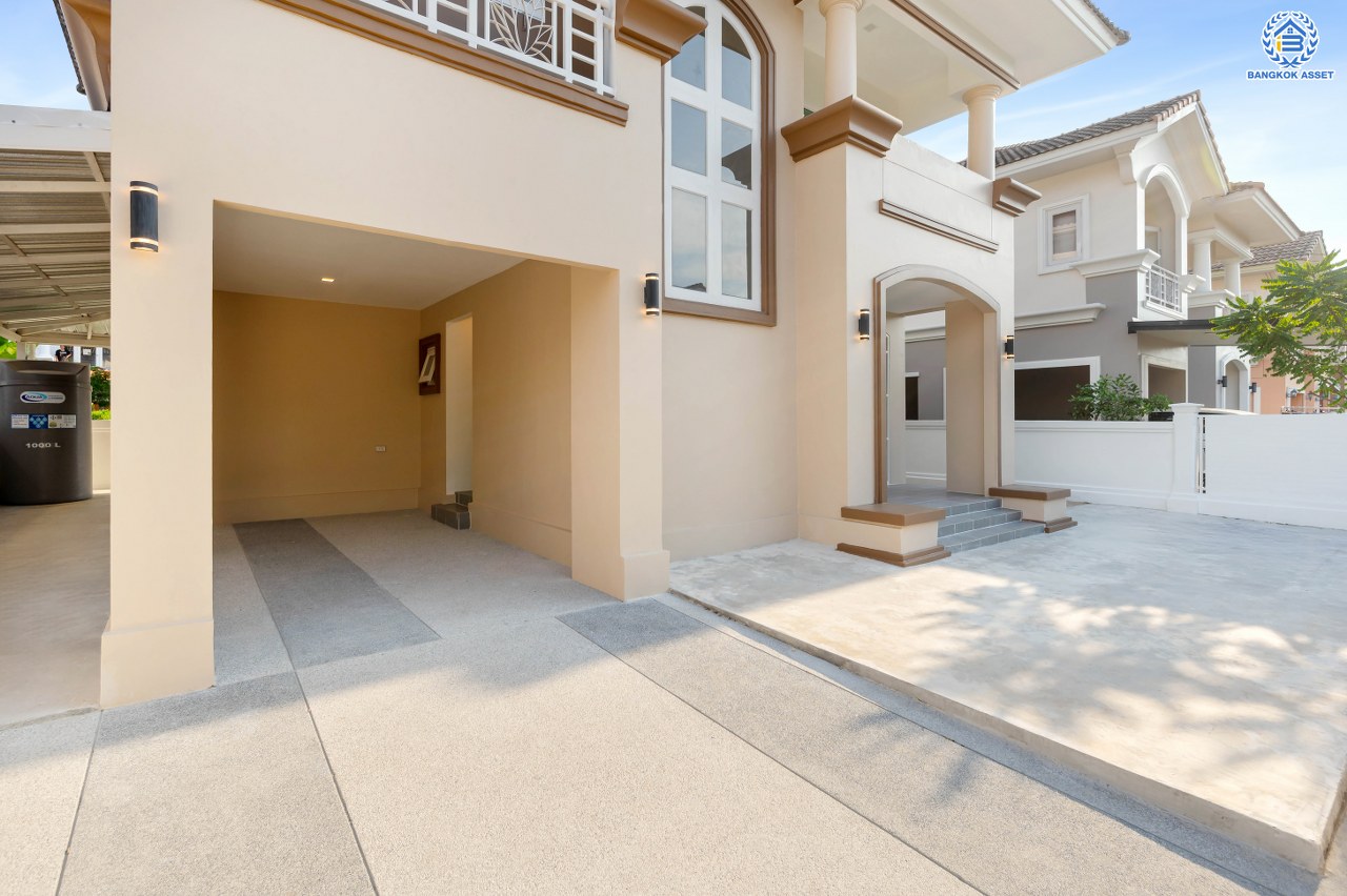 บ้านมือสองตกแต่งใหม่ โครงการ ภัสสร8 บางใหญ่ ดีไซน์สวย เนื้อที่ 50.7 ตร.ว. พื้นที่ใช้สอย 243.41 ตร.ม. ฟังก์ชัน 3 ห้องนอน 3 ห้องน้ำ จอดรถได้ 1 คัน แต่งครบพร้อมอยู่ บนทำเลศักยภาพ โครงการติดถนนใหญ่ เข้า-ออกสะดวก ใกล้เซ็นทรัลเวสต์เกต ใกล้รถไฟฟ้าสายสีม่วง "สถานีตลาดบางใหญ่" และจุดขึ้นทางด่วน "ศรีรัช"