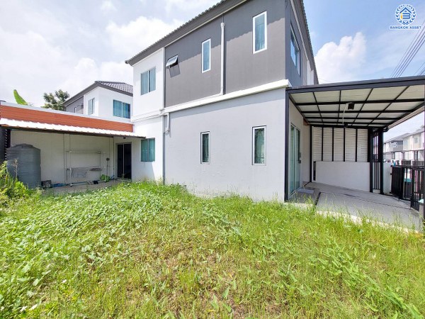 *****ทาวน์เฮ้าส์มือสองนนทบุรี โครงการ พฤกษา120 กาญจนา-กันตนา หลังมุม เนื้อที่ 33.60 ตร.ว. ฟังก์ชัน 3 ห้องนอน 2 ห้องน้ำ 1 ที่จอดรถ แถมฟรึ! เครื่องปรับอากาศ, เครื่องทำน้ำอุ่น พร้อมเข้าอยู่ บนทำเลดี เชื่อมต่อถนนบางใหญ่-บางคูลัด ถนนกาญจนาภิเษก ถนนพิชัยเขต ใกล้รถไฟฟ้าสายสีม่วง "สถานีตลาดบางใหญ่" และจุดขึ้นทางด่วน "ศรีรัช"