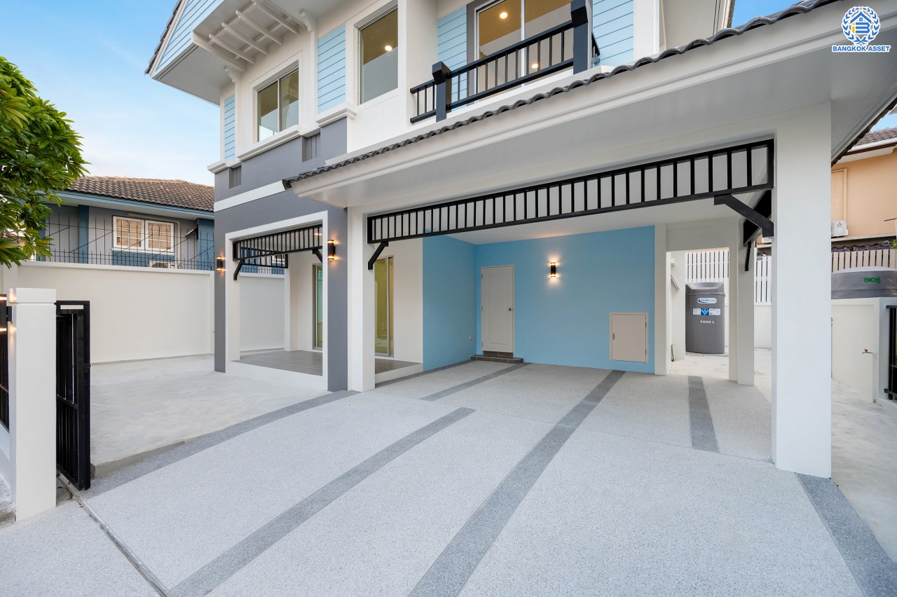 บ้านมือสองตกแต่งใหม่ โครงการ ชัยพฤกษ์ บางใหญ่ หลังริม บ้านเดี่ยวแบรนด์คุณภาพ L&H สภาพแวดล้อมดี พร้อม Facilities ครบครัน บนเนื้อที่ 52.50 ตร.ว. พื้นที่ใช้สอย 282.93 ตร.ม. ฟังก์ชัน 3 ห้องนอน 3 ห้องน้ำ จอดรถได้ 2 คัน บนทำเลเดินทางสะดวก ใกล้รถไฟฟ้าสายสีม่วง "สถานีคลองบางไผ่" และเพียง 5 นาทีถึงเซ็นทรัล เวสต์เกต