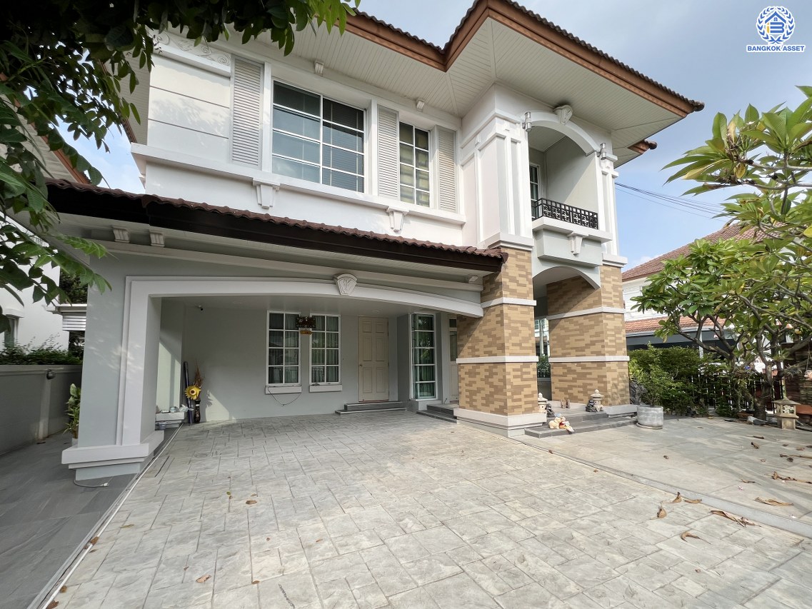 บ้านเดี่ยวมือสองนนทบุรี โครงการ เดอะซิตี้1 ปิ่นเกล้า-พระราม5-นครอินทร์ หลังมุม เนื้อที่ 64.80 ตร.ว. ฟังก์ชัน 3 ห้องนอน 3 ห้องน้ำ 2 ที่จอดรถ ทำเลดี เชื่อมต่อถนนนครอินทร์ ถนนกาญจนาภิเษก ถนนราชพฤกษ์ ใกล้รถไฟฟ้าสายสีม่วง "สถานีแยกติวานนท์" จองเลย...