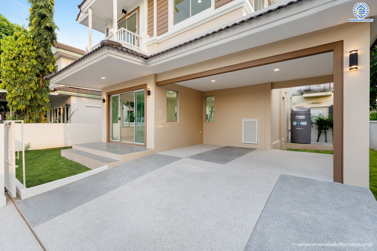 บ้านมือสองตกแต่งใหม่ โครงการ พฤกษ์ลดา ติวานนท์-ราชพฤกษ์ แบรนด์ L&H เนื้อที่ 50.70 ตร.ว. พื้นที่ใช้สอย 143.42 ตร.ม. ฟังก์ชัน 3 ห้องนอน 2 ห้องน้ำ จอดรถได้ 2 คัน บนทำเลติดถนนใหญ่ ถนน 345 เชื่อมต่อหลายเส้นทาง อาทิ ถนนราชพฤกษ์ ถนนชัยพฤกษ์ ถนนศรีสมาน ใกล้ทางด่วน "ศรีสมาน"...