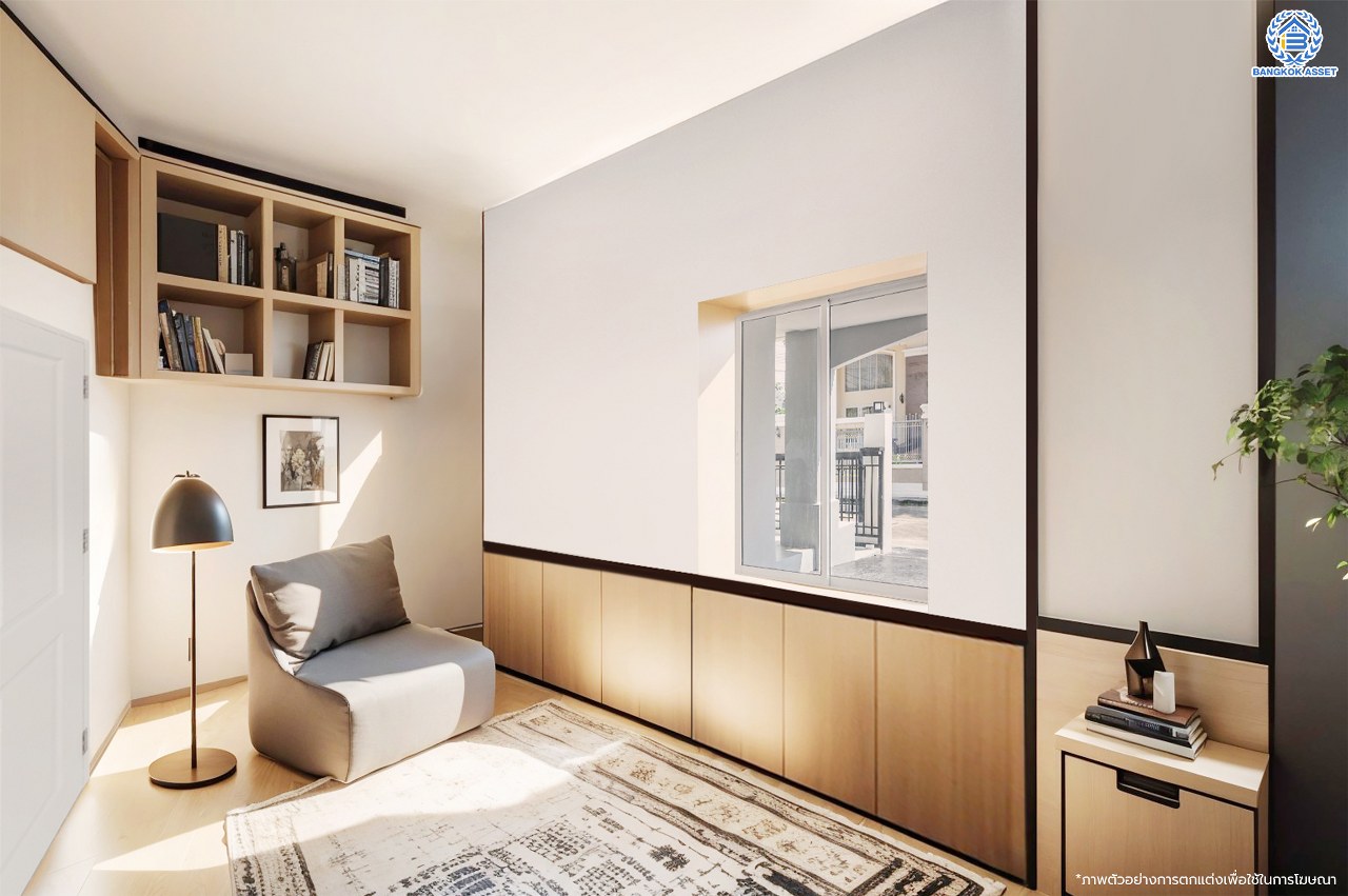 บ้านมือสองตกแต่งใหม่ โครงการ ปัญจทรัพย์พาร์ค ปิ่นเกล้า หลังมุม เนื้อที่ 103 ตร.ว. พื้นที่ใช้สอย 482.49 ตร.ม. ฟังก์ชัน 4 ห้องนอน 4 ห้องน้ำ 1 เรือนรับรอง 1 ห้องอเนกประสงค์ 1 ห้องแม่บ้าน จอดรถได้ 2 คัน บนทำเลติดถนนบรมราชชนี เชื่อมต่อหลายเส้นทางทั้ง ถนนพุทธมณฑลสาย3, ถนนบรมราชชนนี, ถนนทวีวัฒนา ใกล้ทางคู่ขนานลอยฟ้าบรมราชชนนี...