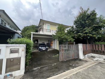 *****บ้านเดี่ยวมือสองนนทบุรี โครงการ พฤกษ์ลดา1 วงแหวน-รัตนาธิเบศร์ จาก L&H เนื้อที่ 60 ตร.ว. ฟังก์ชัน 3 ห้องนอน 2 ห้องน้ำ 2 ที่จอดรถ แถมฟรี! เครื่องปรับอากาศ โครงการบนทำเลเดินทางสะดวก เชื่อมต่อถนนบางกรวย-ไทรน้อย ถนนคลองถนน ถนนกาญจนาภิเษก ใกล้รถไฟฟ้าสายสีม่วง "สถานีคลองบางไผ่"