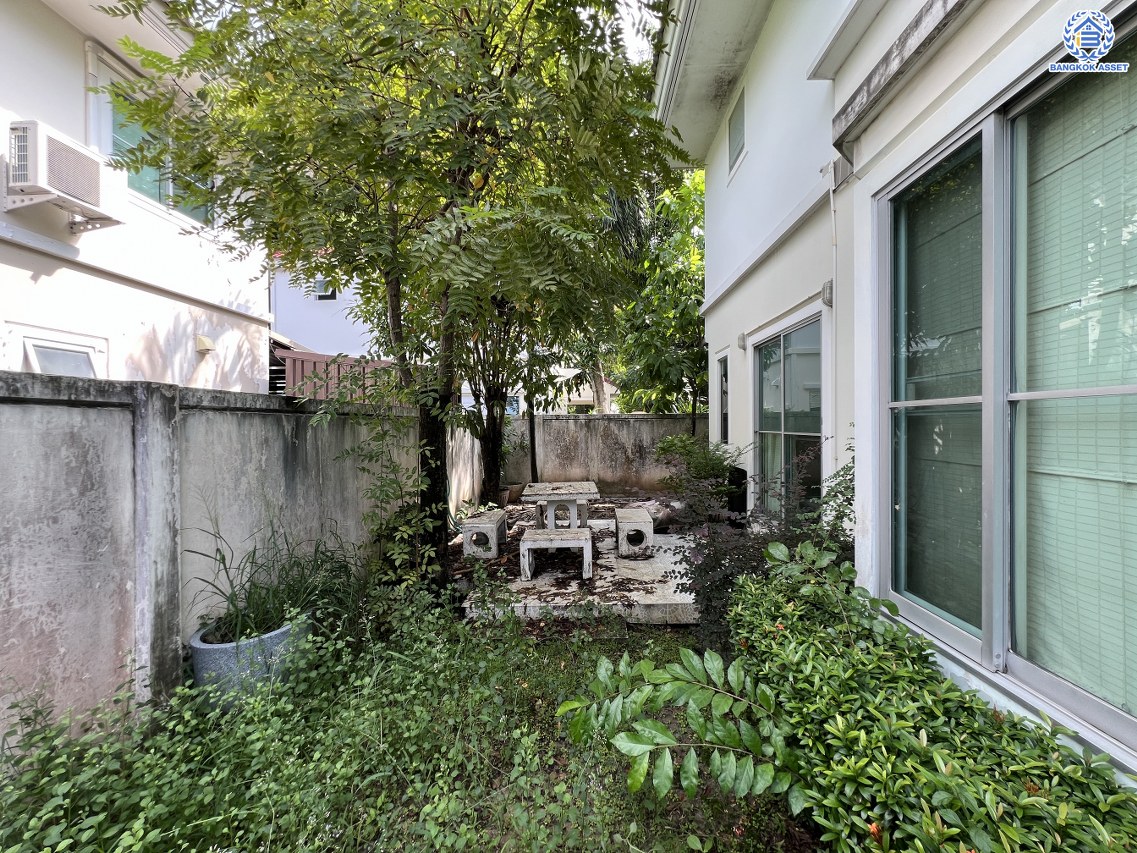 *****บ้านเดี่ยวมือสองนนทบุรี โครงการ พฤกษ์ลดา วงแหวน-รัตนาธิเบศร์ เนื้อที่กว้าง 54 ตร.ว. ฟังก์ชัน 3 ห้องนอน 3 ห้องน้ำ 2 ที่จอดรถ บนทำเลแห่งการเดินทาง เชื่อมต่อถนนกาญจนาภิเษก ใกล้รถไฟฟ้าสายสีม่วง "สถานีคลองบางไผ่"