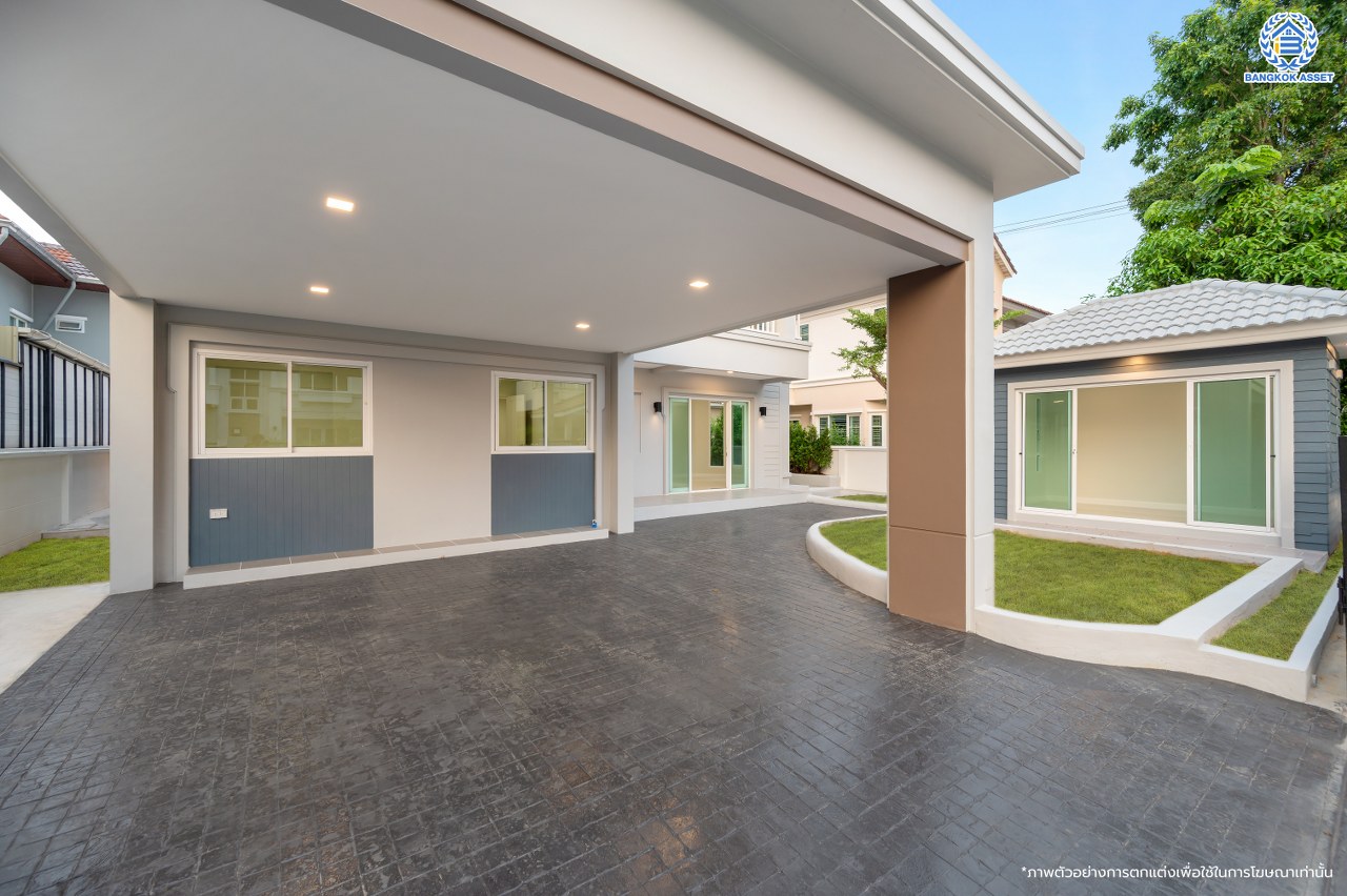 บ้านมือสองตกแต่งใหม่ โครงการ เพอร์เฟคเพลส รัตนาธิเบศร์ จากแบรนด์ Property Perfect บนเนื้อที่ 67.50 ตร.ว. พื้นที่ใช้สอยกว้างถึง 331.82 ตร.ม. ฟังก์ชัน 3 ห้องนอน 3 ห้องน้ำ 1 ห้องอเนกประสงค์ จอดรถได้ 2 คัน บนที่สุดแห่งทำเลโซนเมือง เชื่อมต่อถนนรัตนาธิเบศร์ ใกล้เซ็นทรัลรัตนาธิเบศร์ จุดขึ้นทางด่วน "งามวงศ์วาน" และรถไฟฟ้า"สถานีไทรม้า"