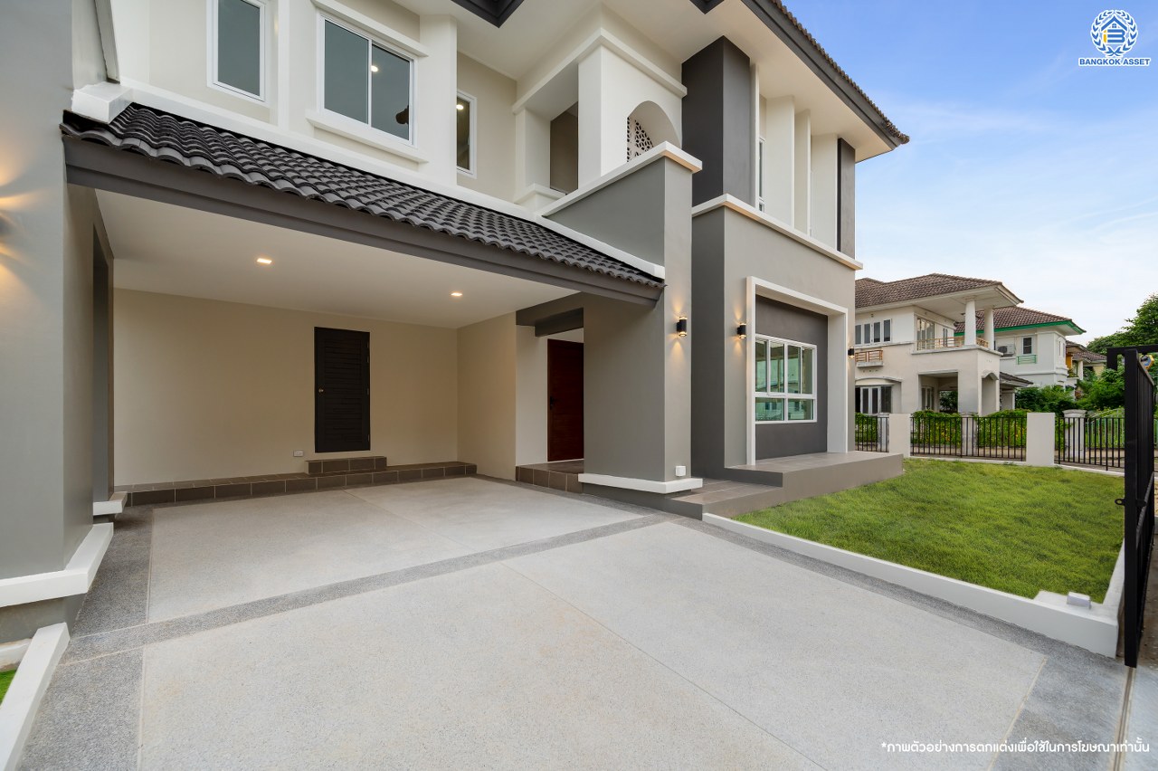 บ้านมือสองตกแต่งใหม่ โครงการ ลัดดารมย์ รัตนาธิเบศร์ หลังมุม จากแบรนด์ Q House เนื้อที่ 98.40 ตร.ว. พื้นที่ใช้สอย 322.2 ตร.ม. ฟังก์ชัน 4 ห้องนอน 4 ห้องน้ำ จอดรถได้ 2 คัน บนทำเลที่ดีที่สุด เชื่อมต่อ ถนนรัตนาธิเบศร์ และ ถนนราชพฤกษ์ ใจกลาง 2 เซ็นทรัลฯ ทั้งเซ็นทรัลรัตนาธิเบศร์, เซ็นทรัลเวสต์เกต และ ใกล้รถไฟฟ้าสายสีม่วง "สถานีไทรม้า"...