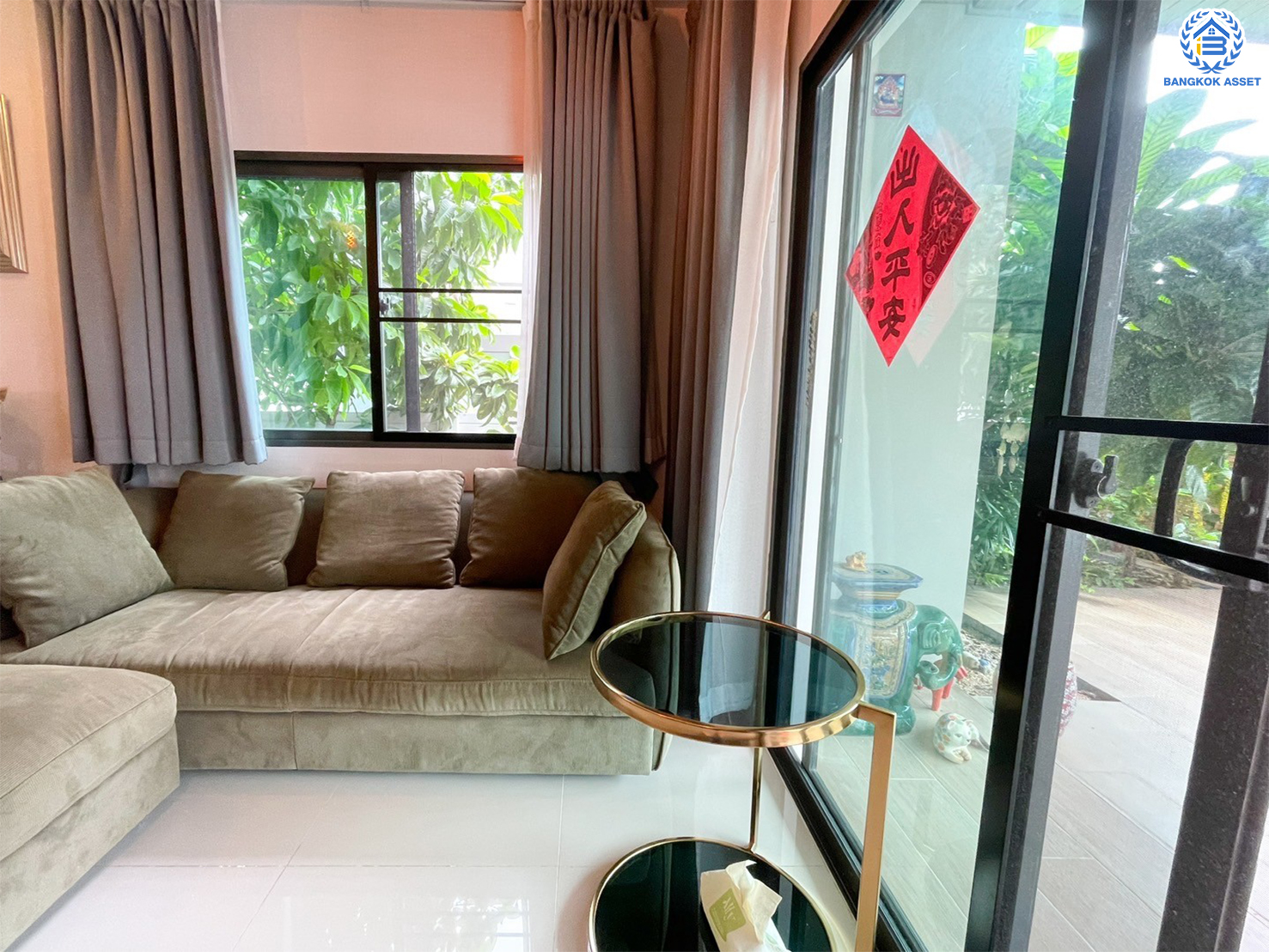 *****บ้านเดี่ยวมือสองย่านนนทบุรี โครงการ เพฟ ปิ่นเกล้า-ศาลายา เนื้อที่ 50.60 ตร.ว. พื้นที่ใช้สอย 215.3 ตร.ม. ฟังก์ชัน 5 ห้องนอน 3 ห้องน้ำ ที่จอดรถ 2 คัน แถมฟรี เครื่องปรับอากาศ เครื่องทำน้ำอุ่น โครงการตั้งบนทำเลแห่งการเดินทาง เชื่อมต่อถนนกาญจนาภิเษก และใกล้จุดขึ้นทางด่วน "ศรีรัช"