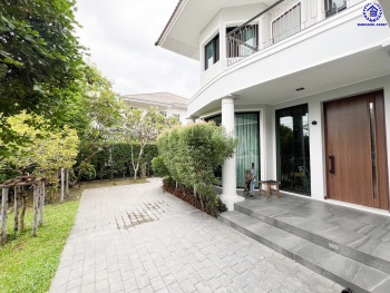 *****บ้านเดี่ยวมือสองนนทบุรี โครงการ บางกอก บูเลอวาร์ด พระราม5 เนื้อที่ 82.50 ตร.ว. พื้นที่ใช้สอย 260 ตร.ม. ฟังก์ชัน 3 ห้องนอน 3 ห้องน้ำ จอดรถได้ 2 คัน บนทำเลเชื่อมต่อเมือง ใกล้รถไฟฟ้าสายสีม่วง "สถานีบางรักน้อย-ท่าอิฐ" จุดขึ้นทางด่วน "ประจิมรัถยา" และรายล้อมด้วยสิ่งอำนวยความสะดวกครบ