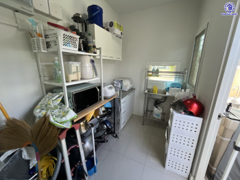 *****บ้านเดี่ยวมือสองนนทบุรี โครงการ คณาสิริ ชัยพฤกษ์-วงแหวน จากแบรนด์ชื่อดัง Sansiri เนื้อที่ 53 ตร.ว. พื้นที่ใช้สอย 113 ตร.ม. ฟังก์ชัน 4 ห้องนอน 2 ห้องน้ำ 2 ที่จอด บ้านสวยพร้อมอยู่ สภาพดีลากกระเป๋าเข้าอยู่ได้เลย  เชื่อมต่อถนนบางกรวย-ไทรน้อย ใกล้รถไฟฟ้าสายสีม่วง "สถานีคลองบางไผ่"