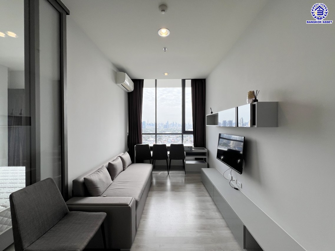 *****คอนโดมิเนียมมือสอง โครงการ นิช ไพรด์ เตาปูน-อินเตอร์เชนจ์ พื้นที่ใช้สอย 31.88 ตร.ม. ฟังก์ชัน 1 ห้องนอน 1 ห้องน้ำ บนทำเลเดินทางสะดวก เชื่อมต่อถนนกรุงเทพ-นนทบุรี ถนนประชาราษร์สาย1 ถนนวงศ์สว่าง และใกล้รถไฟฟ้าสายสีม่วง "สถานีเตาปูน"