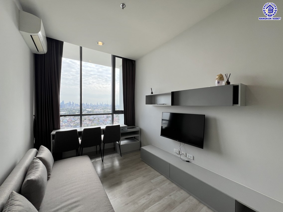 *****คอนโดมิเนียมมือสอง โครงการ นิช ไพรด์ เตาปูน-อินเตอร์เชนจ์ พื้นที่ใช้สอย 31.88 ตร.ม. ฟังก์ชัน 1 ห้องนอน 1 ห้องน้ำ บนทำเลเดินทางสะดวก เชื่อมต่อถนนกรุงเทพ-นนทบุรี ถนนประชาราษร์สาย1 ถนนวงศ์สว่าง และใกล้รถไฟฟ้าสายสีม่วง "สถานีเตาปูน"