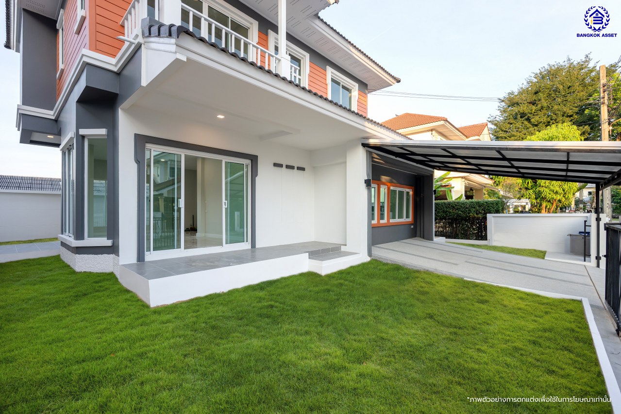 บ้านมือสองตกแต่งใหม่ โครงการ เพอร์เฟคเพลส พระราม5-ราชพฤกษ์ จาก Property Perfect เนื้อที่ 60.7 ตร.ว. พื้นที่ใช้สอย 195.17 ตร.ม. ฟังก์ชัน 4 ห้องนอน 3 ห้องน้ำ 2 ที่จอดรถ  พร้อม Facility ภายในโครงการครบครันตอบโจทย์ทุกการใช้ชีวิตด้วยบ้านเดี่ยวใจกลาง Community ชั้นนำมากมาย