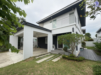 *****บ้านเดี่ยวมือสองนนทบุรี โครงการ ชัยพฤกษ์ เวสต์เกต คุณภาพระดับ L&H เนื้อที่กว้าง 54.00 ตร.ว. พื้นที่ใช้สอย 140 ตร.ม. ฟังก์ชัน 3 ห้องนอน 3 ห้องน้ำ บ้านใหม่สภาพดี หน้าบ้านไม่ชนใคร เป็นส่วนตัว บนทำเลแห่งการเดินทาง เชื่อมต่อถนนแก้วอินทร์, ถนนกาญจนาภิเษก ใกล้รถไฟฟ้าสายสีม่วง "สถานีตลาดบางใหญ่"