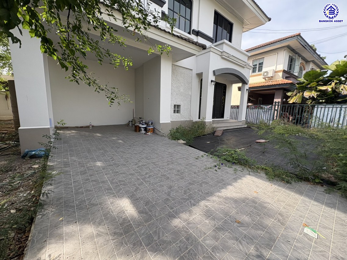 *****บ้านเดี่ยวมือสอง นนทบุรี โครงการ ชัยพฤกษ์ วัดลาดปลาดุก แบรนด์ LH ตอบโจทย์ทุกการอยู่อาศัย เนื้อที่ 52 ตร.ว. พื้นที่ใช้สอย 141 ตร.ม. ฟังก์ชัน 3 ห้องนอน 2 ห้องน้ำ บนทำเลดีที่สุด ใกล้เซ็นทรัล เวสต์เกต ทางด่วน "กาญจนาภิเษก" และรถไฟฟ้าสายสีม่วง "สถานีคลองบางไผ่"