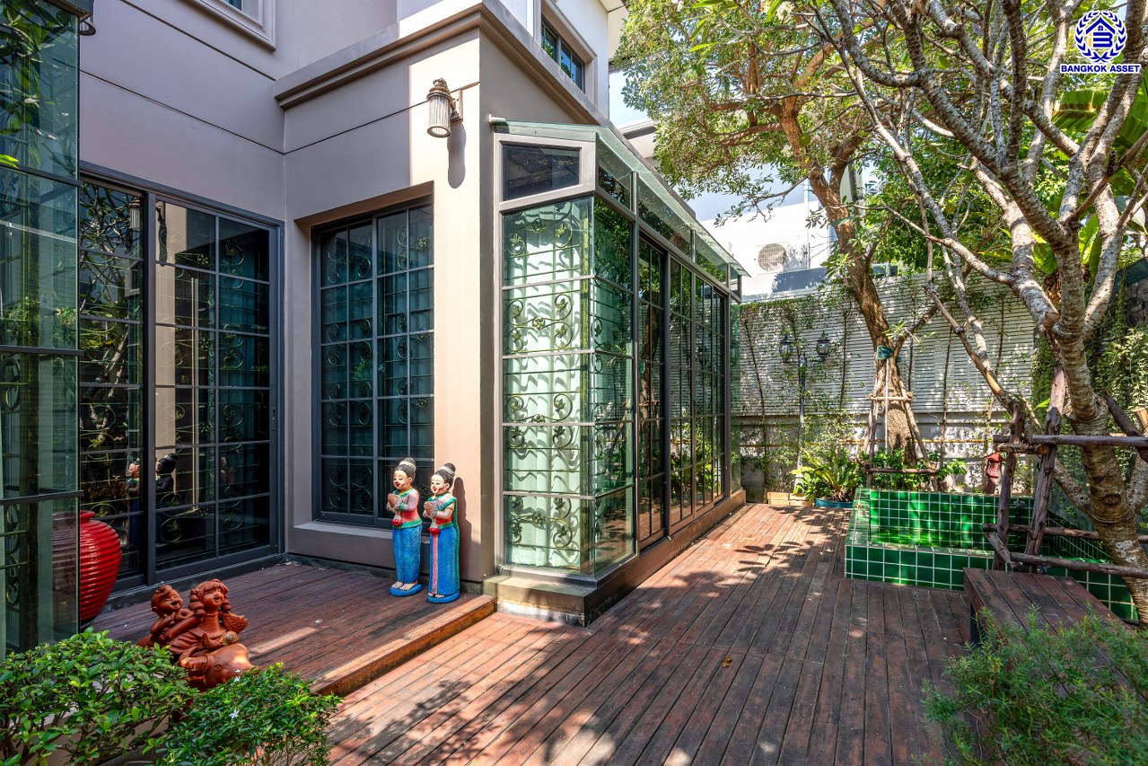 *****บ้านเดี่ยวมือสองกรุงเทพฯ โครงการ เดอะแกรนด์ อัลพีน่า ปิ่นเกล้า เนื้อที่ 140.80 ตร.ว. พื้นที่ใช้สอย 475 ตร.ม. ฟังก์ชัน 5 ห้องนอน 6 ห้องน้ำ จอดรถได้ 3 คัน บนทำเลเชื่อมต่อหลายเส้นทาง อาทิถนนบรมราชชนนี, ถนนพุทธมณฑลสาย3 ใกล้เซ็นทรัล ปิ่นเกล้า, ม.มหิดล และทางคู่ขนานลอยฟ้าบรมราชชนนี