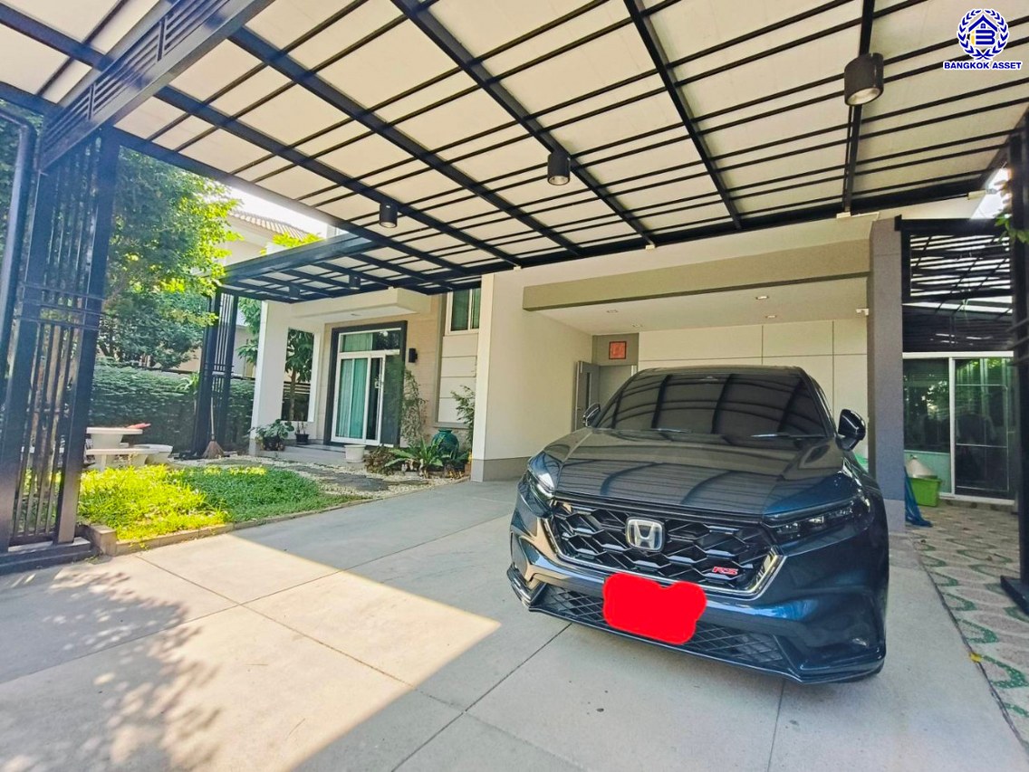 *****บ้านเดี่ยวมือสองนนทบุรี โครงการ คาซ่าแกรนด์ ราชพฤกษ์-พระราม5 เนื้อที่ 65.90 ตร.ว. พื้นที่ใช้สอย 168 ตร.ม. ฟังก์ชัน 4 ห้องนอน 3 ห้องน้ำ 2 ที่จอดรถ บนทำเลเชื่อมต่อหลายเส้นทาง ทั้งถนนรัตนาธิเบศร์ ถนนบางกรวย-ไทรน้อย ถนนกาญจนาภิเษก ใกล้รถไฟฟ้าสายสีม่วง "สถานีบางพลู" และ ใกล้จุดขึ้นทางด่วน "ศรีรัช"