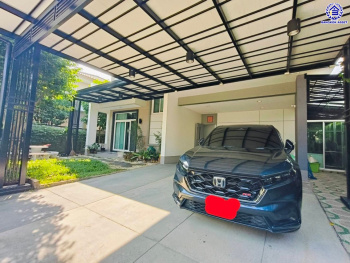 *****บ้านเดี่ยวมือสองนนทบุรี โครงการ คาซ่าแกรนด์ ราชพฤกษ์-พระราม5 เนื้อที่ 65.90 ตร.ว. พื้นที่ใช้สอย 168 ตร.ม. ฟังก์ชัน 4 ห้องนอน 3 ห้องน้ำ 2 ที่จอดรถ บนทำเลเชื่อมต่อหลายเส้นทาง ทั้งถนนรัตนาธิเบศร์ ถนนบางกรวย-ไทรน้อย ถนนกาญจนาภิเษก ใกล้รถไฟฟ้าสายสีม่วง "สถานีบางพลู" และ ใกล้จุดขึ้นทางด่วน "ศรีรัช"