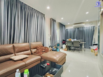 *****บ้านเดี่ยวมือสองนนทบุรี โครงการ คาซ่าแกรนด์ ราชพฤกษ์-พระราม5 เนื้อที่ 65.90 ตร.ว. พื้นที่ใช้สอย 168 ตร.ม. ฟังก์ชัน 4 ห้องนอน 3 ห้องน้ำ 2 ที่จอดรถ บนทำเลเชื่อมต่อหลายเส้นทาง ทั้งถนนรัตนาธิเบศร์ ถนนบางกรวย-ไทรน้อย ถนนกาญจนาภิเษก ใกล้รถไฟฟ้าสายสีม่วง "สถานีบางพลู" และ ใกล้จุดขึ้นทางด่วน "ศรีรัช"