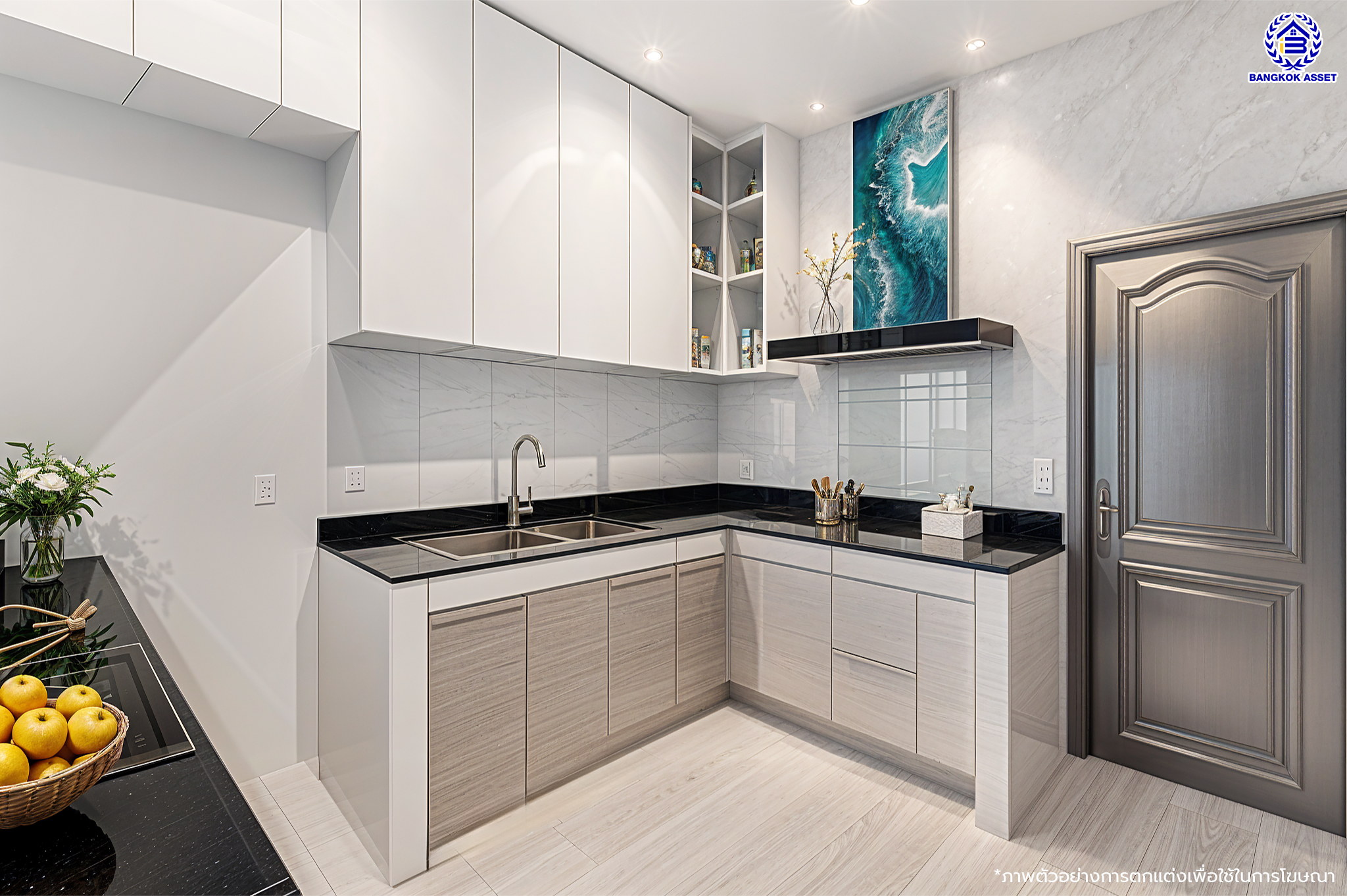 บ้านมือสองตกแต่งใหม่ โครงการ บางกอก บูเลอวาร์ด สาทร-ปิ่นเกล้า จาก SC ASSET เนื้อที่ 72.7 ตร.ว. บนพื้นที่ใช้สอยกว่า 330.08 ตร.ม. ฟังก์ชัน 4 ห้องนอน 4 ห้องน้ำ จอดรถได้ 3 คัน บนทำเลใจกลางราชพฤกษ์ ใกล้ห้างเซ็นทรัล เวสต์วิลล์, ทางพิเศษประจิมรัถยา พร้อมเชื่อมสู่สาทร-ปิ่นเกล้า ได้อย่างรวดเร็ว