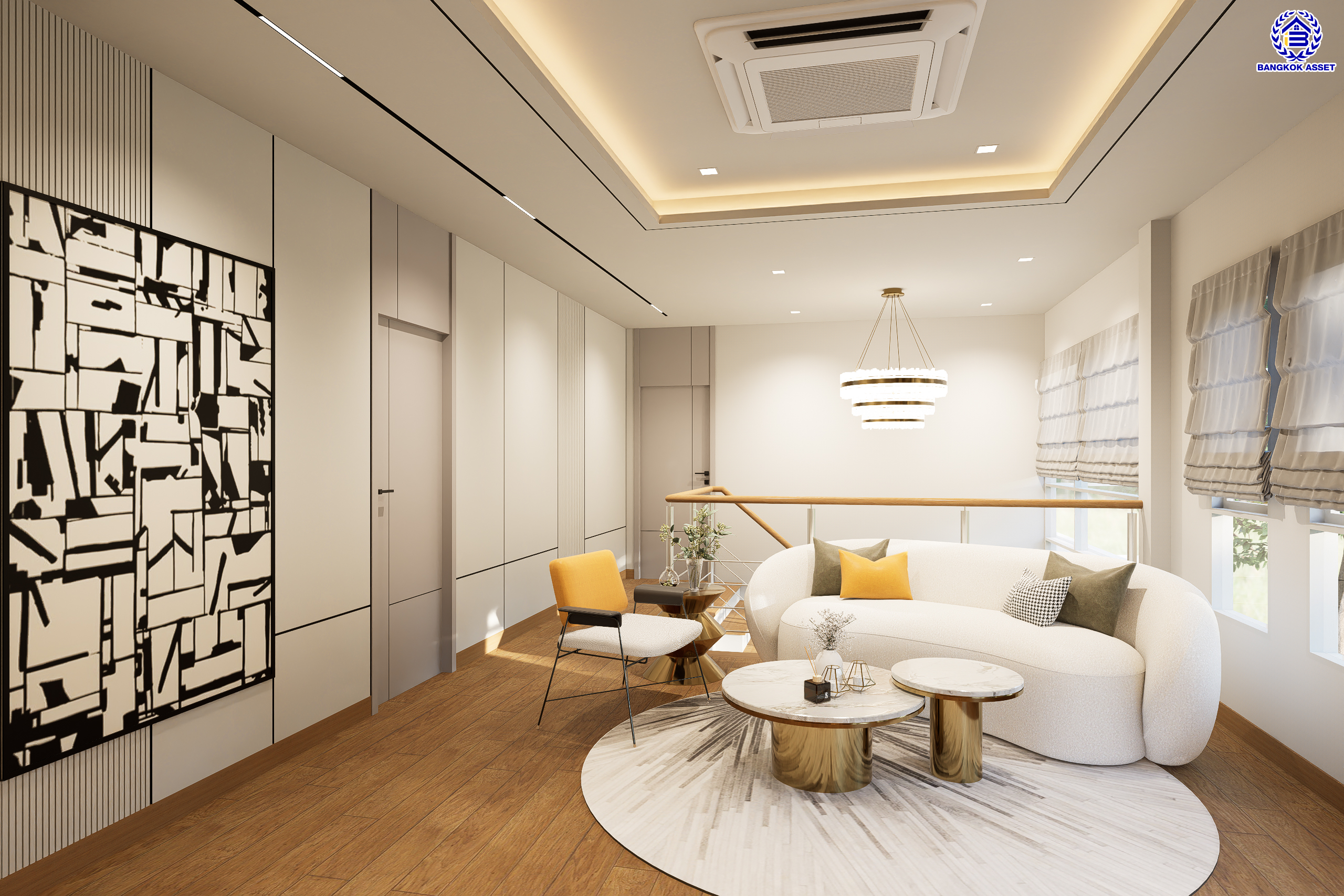 บ้านมือสองตกแต่งใหม่ โครงการ บางกอก บูเลอวาร์ด สาทร-ปิ่นเกล้า จาก SC ASSET เนื้อที่ 72.7 ตร.ว. บนพื้นที่ใช้สอยกว่า 330.08 ตร.ม. ฟังก์ชัน 4 ห้องนอน 4 ห้องน้ำ จอดรถได้ 3 คัน บนทำเลใจกลางราชพฤกษ์ ใกล้ห้างเซ็นทรัล เวสต์วิลล์, ทางพิเศษประจิมรัถยา พร้อมเชื่อมสู่สาทร-ปิ่นเกล้า ได้อย่างรวดเร็ว