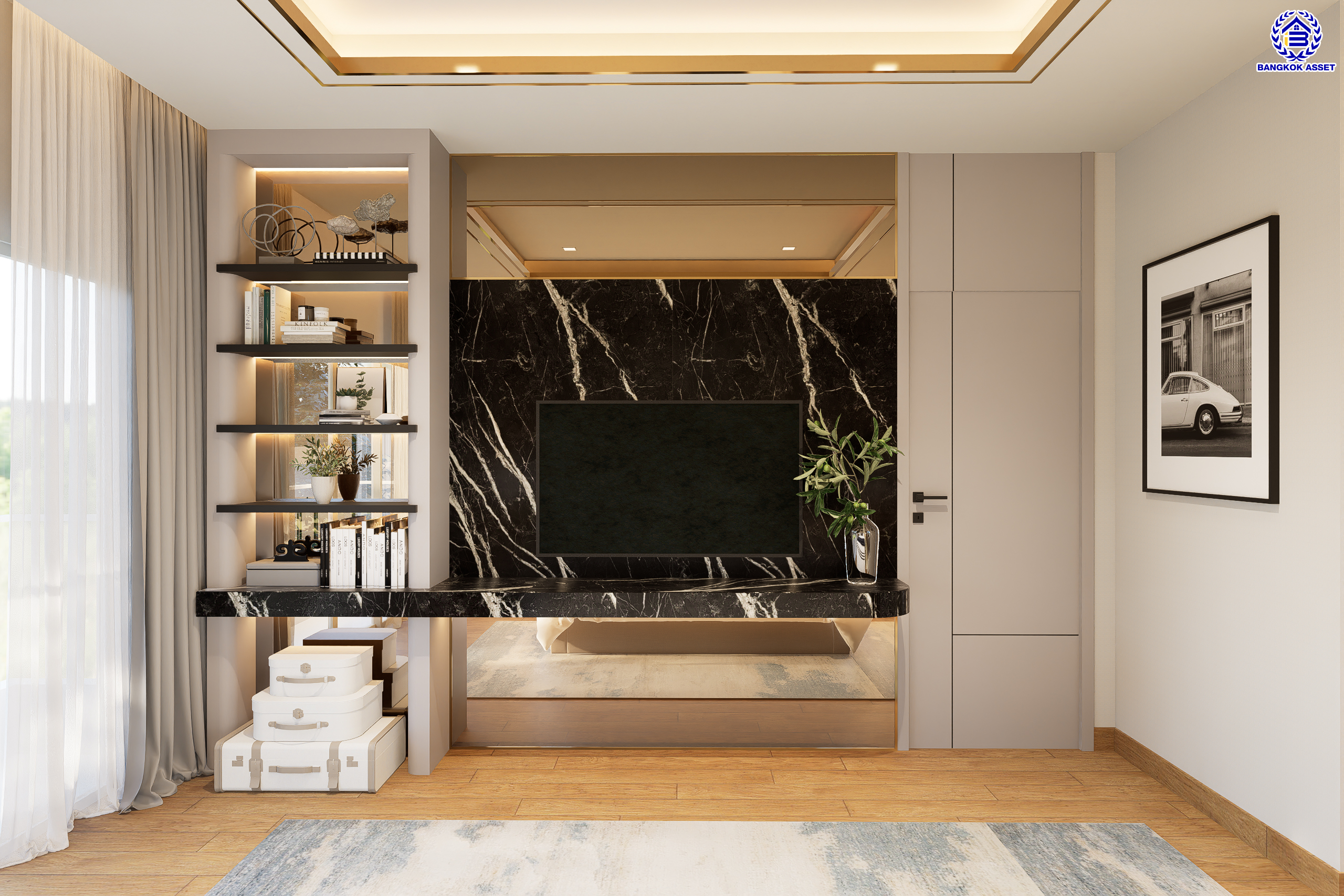 บ้านมือสองตกแต่งใหม่ โครงการ บางกอก บูเลอวาร์ด สาทร-ปิ่นเกล้า จาก SC ASSET เนื้อที่ 72.7 ตร.ว. บนพื้นที่ใช้สอยกว่า 330.08 ตร.ม. ฟังก์ชัน 4 ห้องนอน 4 ห้องน้ำ จอดรถได้ 3 คัน บนทำเลใจกลางราชพฤกษ์ ใกล้ห้างเซ็นทรัล เวสต์วิลล์, ทางพิเศษประจิมรัถยา พร้อมเชื่อมสู่สาทร-ปิ่นเกล้า ได้อย่างรวดเร็ว