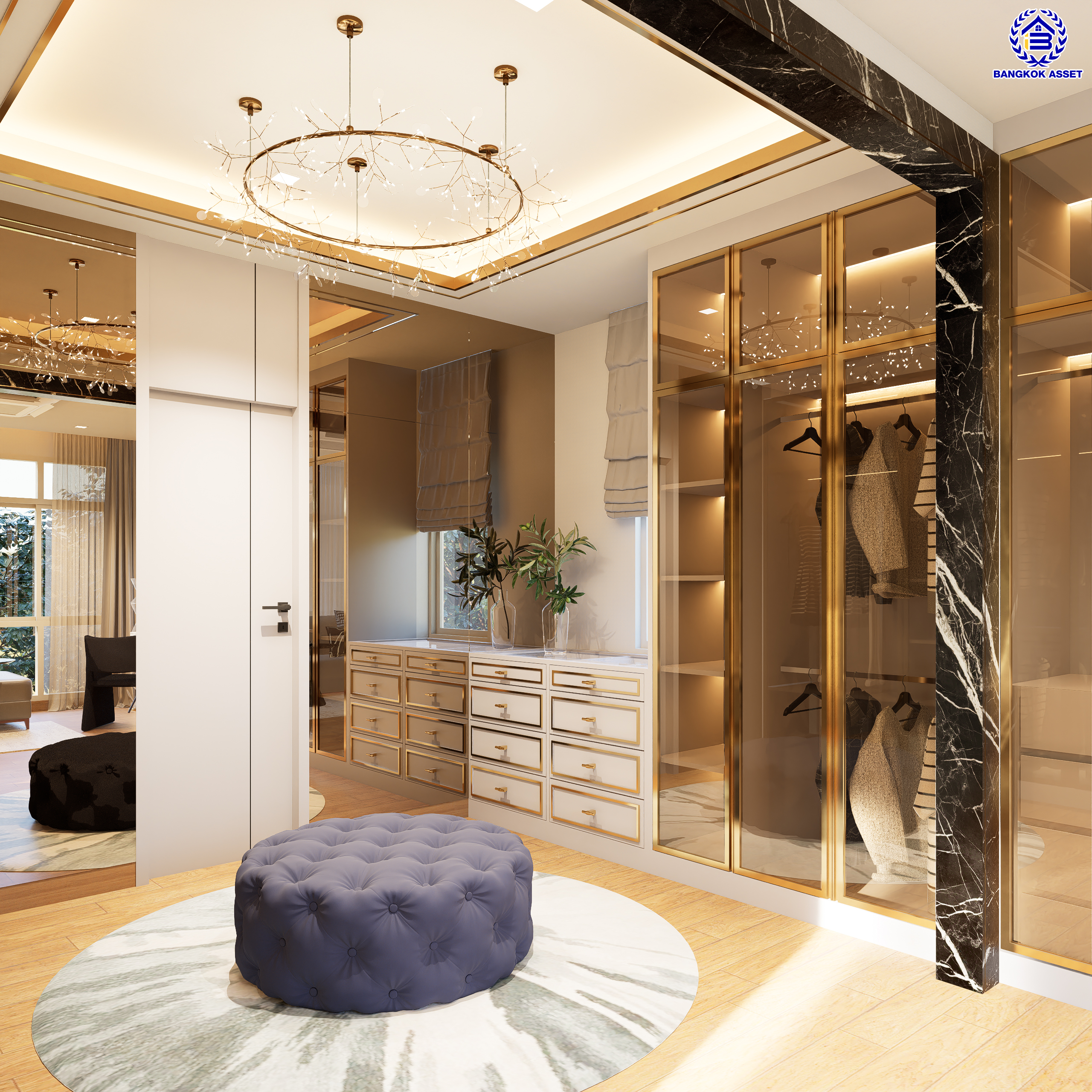 บ้านมือสองตกแต่งใหม่ โครงการ บางกอก บูเลอวาร์ด สาทร-ปิ่นเกล้า จาก SC ASSET เนื้อที่ 72.7 ตร.ว. บนพื้นที่ใช้สอยกว่า 330.08 ตร.ม. ฟังก์ชัน 4 ห้องนอน 4 ห้องน้ำ จอดรถได้ 3 คัน บนทำเลใจกลางราชพฤกษ์ ใกล้ห้างเซ็นทรัล เวสต์วิลล์, ทางพิเศษประจิมรัถยา พร้อมเชื่อมสู่สาทร-ปิ่นเกล้า ได้อย่างรวดเร็ว