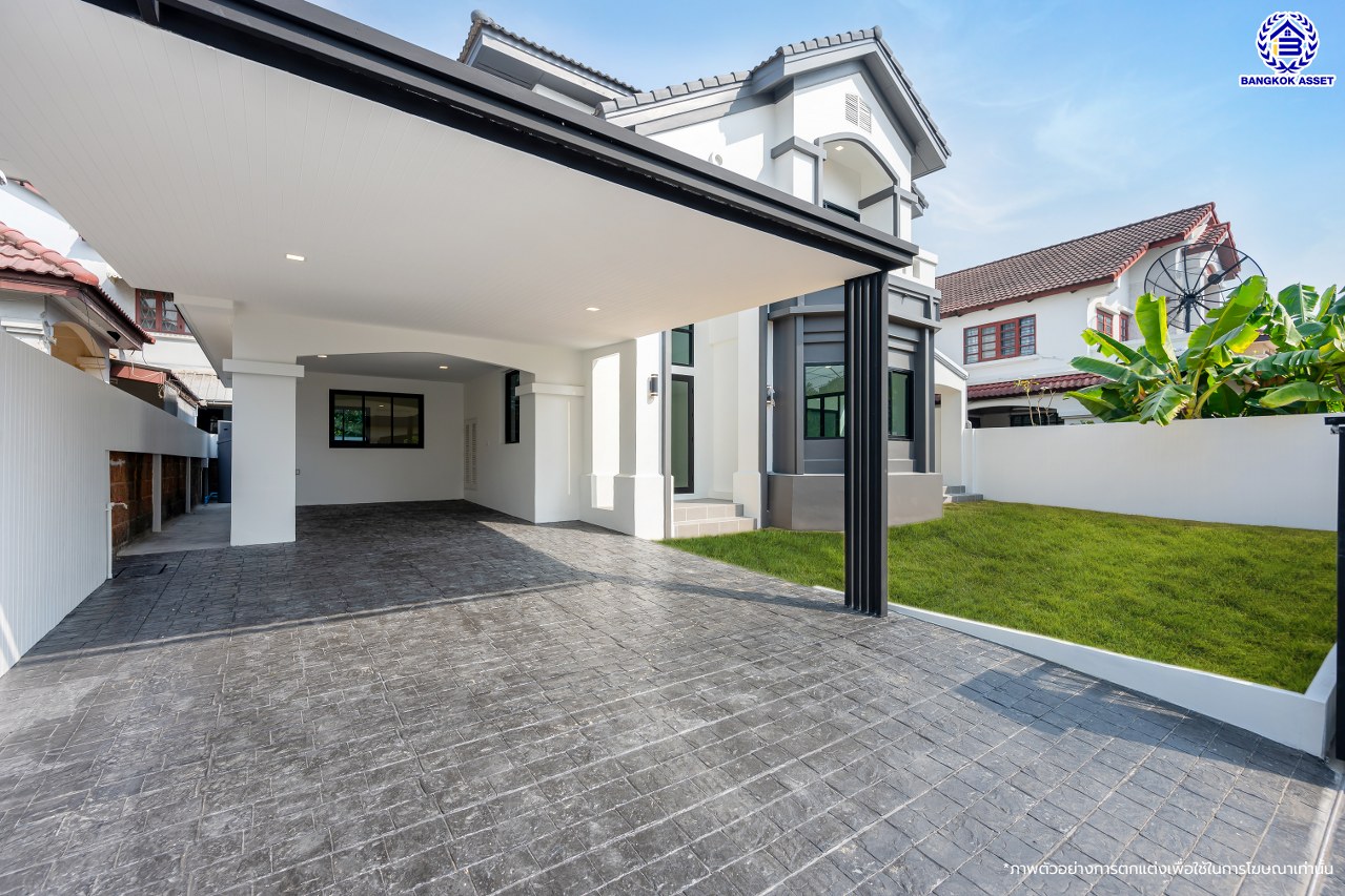 บ้านมือสองตกแต่งใหม่ โครงการ นันทวัน วงแหวน-ปิ่นเกล้า เนื้อที่ 70.20 ตร.ว. พื้นที่ใช้สอย 245.67 ตร.ม. ฟังก์ชัน 4 ห้องนอน 2 ห้องน้ำ จอดรถได้ 3 คัน บนทำเลเดินทางสะดวก ติดถนนกาญจนาภิเษก เชื่อมต่อถนนเพชรเกษม, ถนนบรมราชชนนี ใกล้ทางด่วน "กาญจนาภิเษก" ใกล้รถไฟฟ้าสีน้ำเงิน "สถานีหลักสอง" และเดอะมอลล์บางแค...