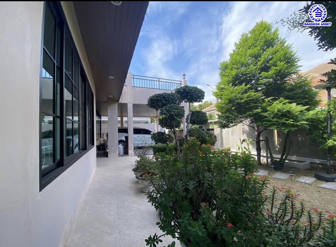 *****บ้านเดี่ยวมือสองนนทบุรี โครงการ ธารา ราชพฤกษ์-ปิ่นเกล้า หลังมุม เนื้อที่ 84 ตร.ว. พื้นที่ใช้สอย 290 ตร.ม. ฟังก์ชัน 3 ห้องนอน 3 ห้องน้ำ 2 ที่จอดรถ บ้านสวยพร้อมเข้าอยู่ ทำเลโครงการดี เดินทางสะดวก เชื่อมต่อถนนนครอินทร์ ถนนกาญจนาภิเษก ใกล้รถไฟฟ้าสายสีแดง "สถานีตลิ่งชัน" และจุดขึ้นทางด่วน "ศรีรัช-วงแหวนรอบนอก"