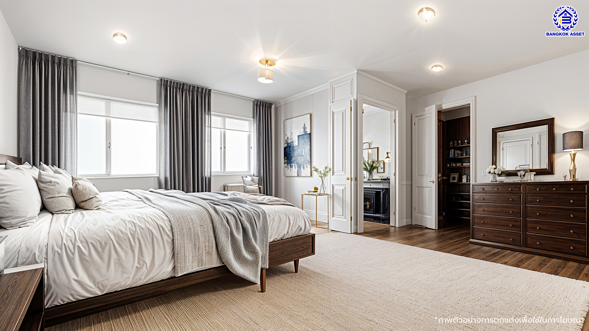 บ้านมือสองตกแต่งใหม่ จาก L&H โครงการ มัณฑนา นครอินทร์-พระราม5 เนื้อที่ดิน 56.9 ตร.ว. พื้นที่ใช้สอย 176.1 ตร.ม. ฟังก์ชัน 3 ห้องนอน 3 ห้องน้ำ จอดรถได้ 2 คัน พื้นที่รอบบ้านกว้างขวางสามารถปรับเป็นพื้นที่อเนกประสงค์ หรือต่อเติมเพิ่มเติมได้ Facility ภายในโครงการครบครัน บนทำเลติดถนนนครอินทร์ ใกล้ทางด่วน "ประจิมรัถยา" และรถไฟฟ้าสายสีม่วง "สถานีบางรักใหญ่"