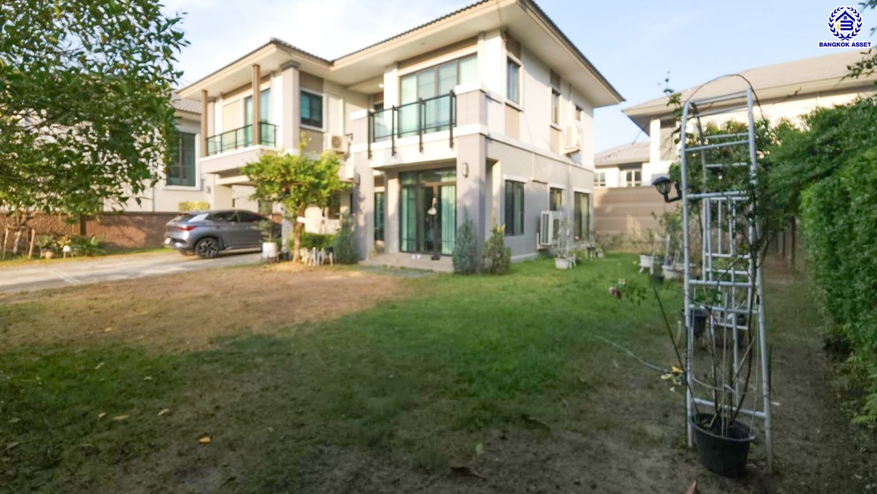 *****บ้านเดี่ยวมือสองนนทบุรี โครงการ ภัสสร แจ้งวัฒนะ-ชัยพฤกษ์ หลังริม เนื้อที่ 109.60 ตร.ว. พื้นที่ใช้สอย 222 ตร.ม. ฟังก์ชัน 4 ห้องนอน 4 ห้องน้ำ 4 ที่จอดรถ บนทำเลแห่งการเดินทาง ใกล้รถไฟฟ้าสายสีชมพู "สถานีปากเกร็ด" และทางด่วน "แจ้งวัฒนะ" พร้อมเข้าอยู่!