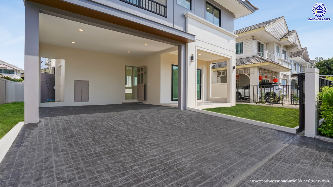 บ้านมือสองตกแต่งใหม่ โครงการ ชัยพฤกษ์ เพชรเกษม81 แบรนด์ Land&House พร้อมรองรับทุกความสุข บนเนื้อที่ 50 ตร.ว. พื้นที่ใช้สอย 194.17 ตร.ม. ฟังก์ชัน 3 ห้องนอน 3 ห้องน้ำ จอดรถได้ 2 คัน ทำเลเดินทางสะดวก เชื่อมต่อถนนเพชรเกษม ถนนมาเจริญ ใกล้เดอะมอลล์ บางแค และรถไฟฟ้าสายสีน้ำเงิน "สถานีหลักสอง"