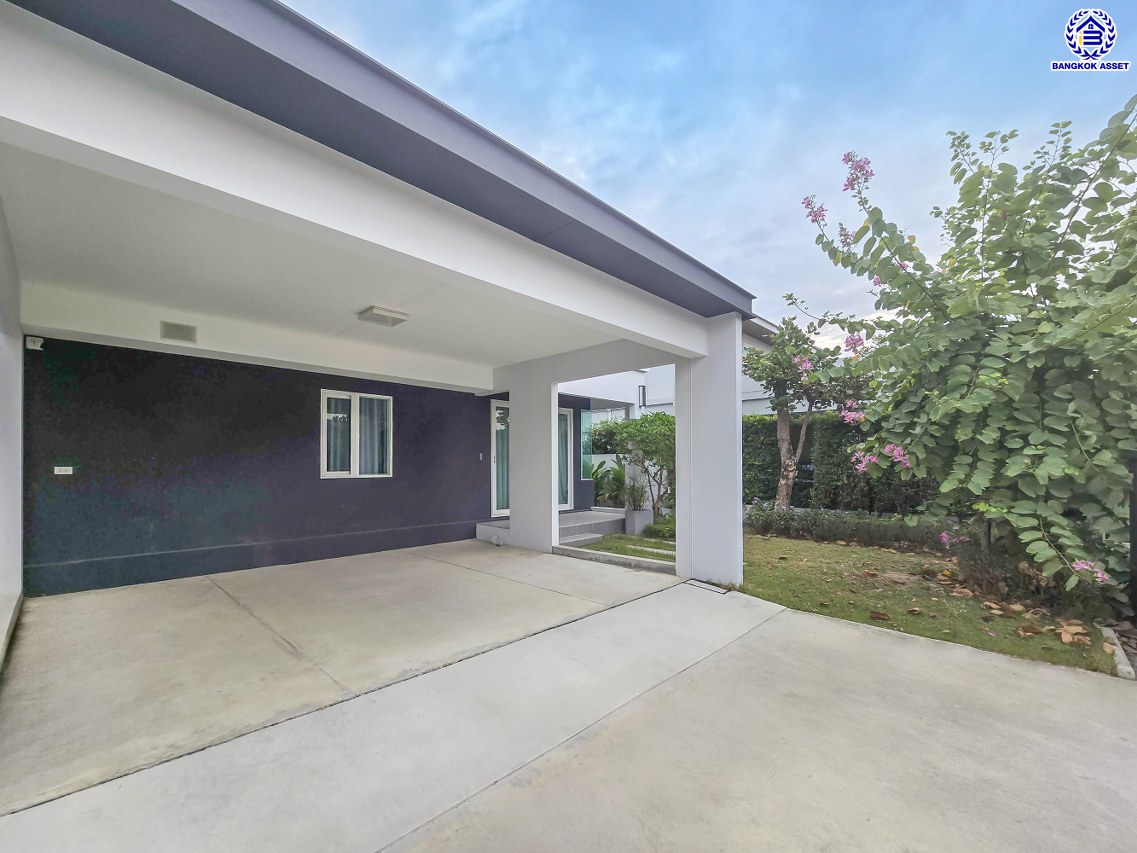 บ้านเดี่ยวมือสองนนทบุรี โครงการ ชัยพฤกษ์ เวสต์เกต คุณภาพระดับ L&H เนื้อที่กว้าง 54.00 ตร.ว. พื้นที่ใช้สอย 140 ตร.ม. ฟังก์ชัน 3 ห้องนอน 3 ห้องน้ำ บ้านใหม่สภาพดี หน้าบ้านไม่ชนใคร เป็นส่วนตัว บนทำเลแห่งการเดินทาง เชื่อมต่อถนนแก้วอินทร์, ถนนกาญจนาภิเษก ใกล้รถไฟฟ้าสายสีม่วง "สถานีตลาดบางใหญ่"...