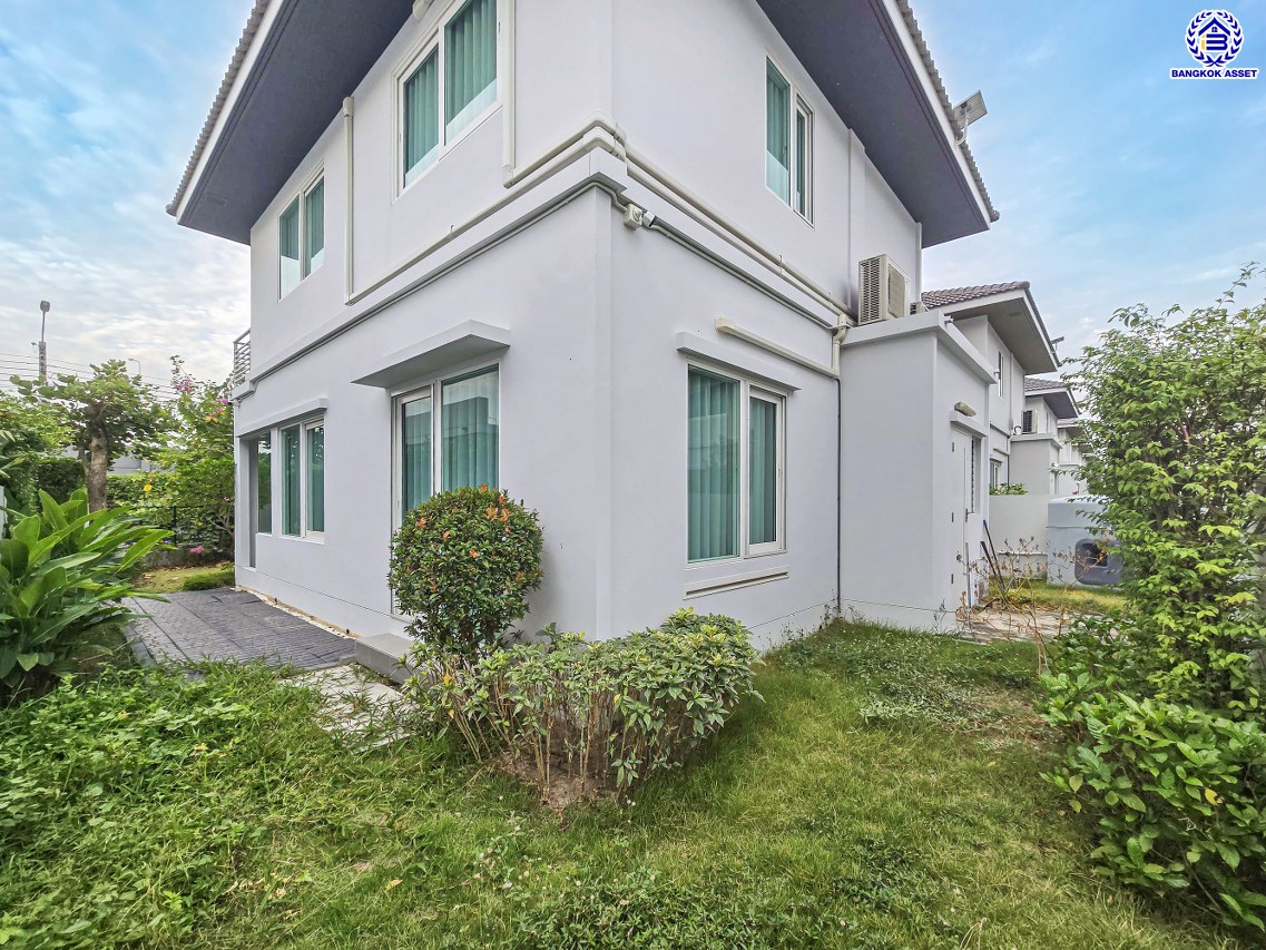 บ้านเดี่ยวมือสองนนทบุรี โครงการ ชัยพฤกษ์ เวสต์เกต คุณภาพระดับ L&H เนื้อที่กว้าง 54.00 ตร.ว. พื้นที่ใช้สอย 140 ตร.ม. ฟังก์ชัน 3 ห้องนอน 3 ห้องน้ำ บ้านใหม่สภาพดี หน้าบ้านไม่ชนใคร เป็นส่วนตัว บนทำเลแห่งการเดินทาง เชื่อมต่อถนนแก้วอินทร์, ถนนกาญจนาภิเษก ใกล้รถไฟฟ้าสายสีม่วง "สถานีตลาดบางใหญ่"...